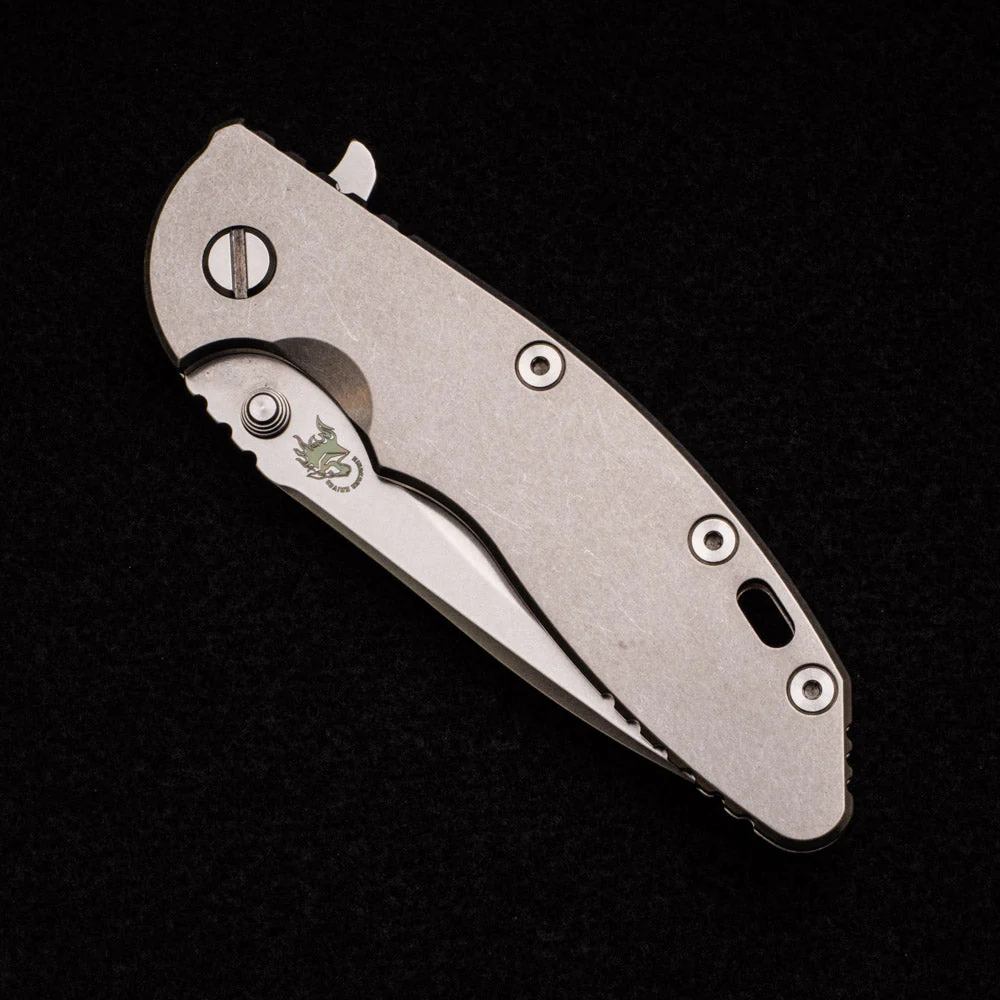 XM-18 3.5" - Recurve - Stonewash - Titanium Scale - Image 5