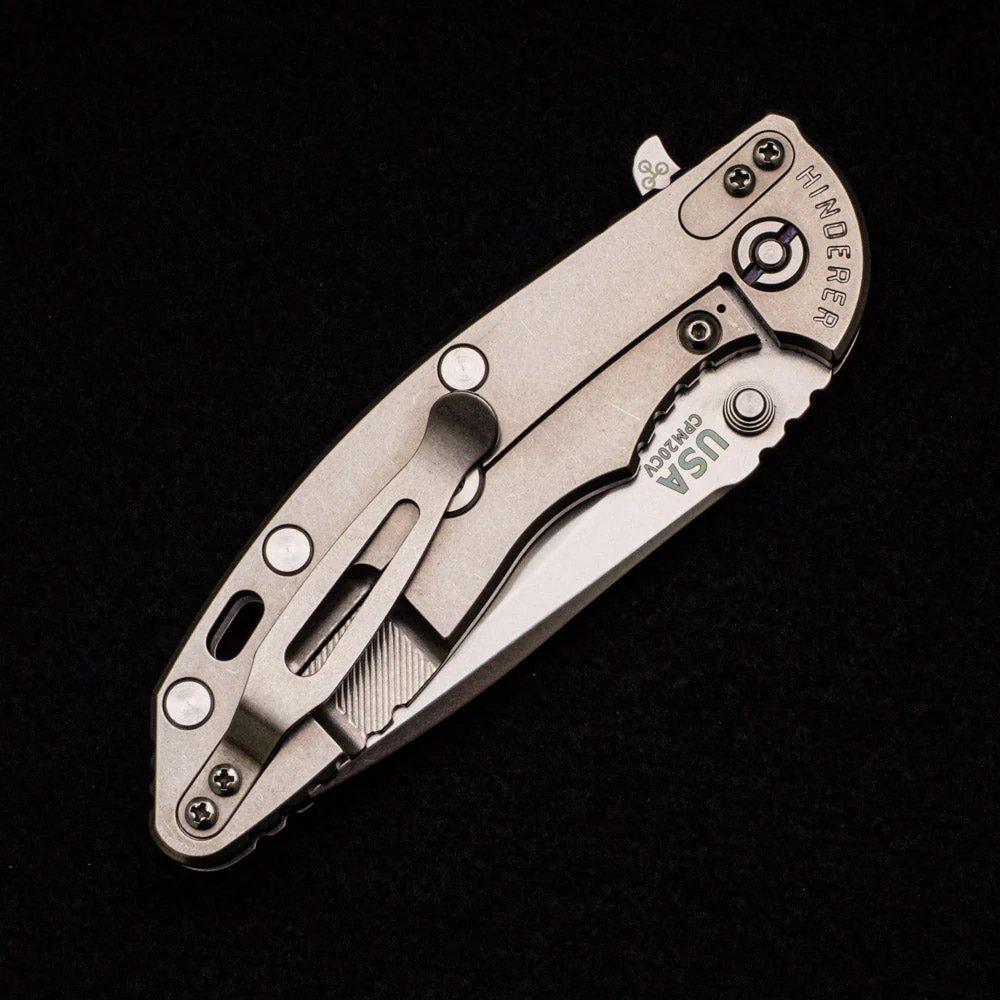 XM-18 3.5" - Recurve - Stonewash - Titanium Scale - Image 6