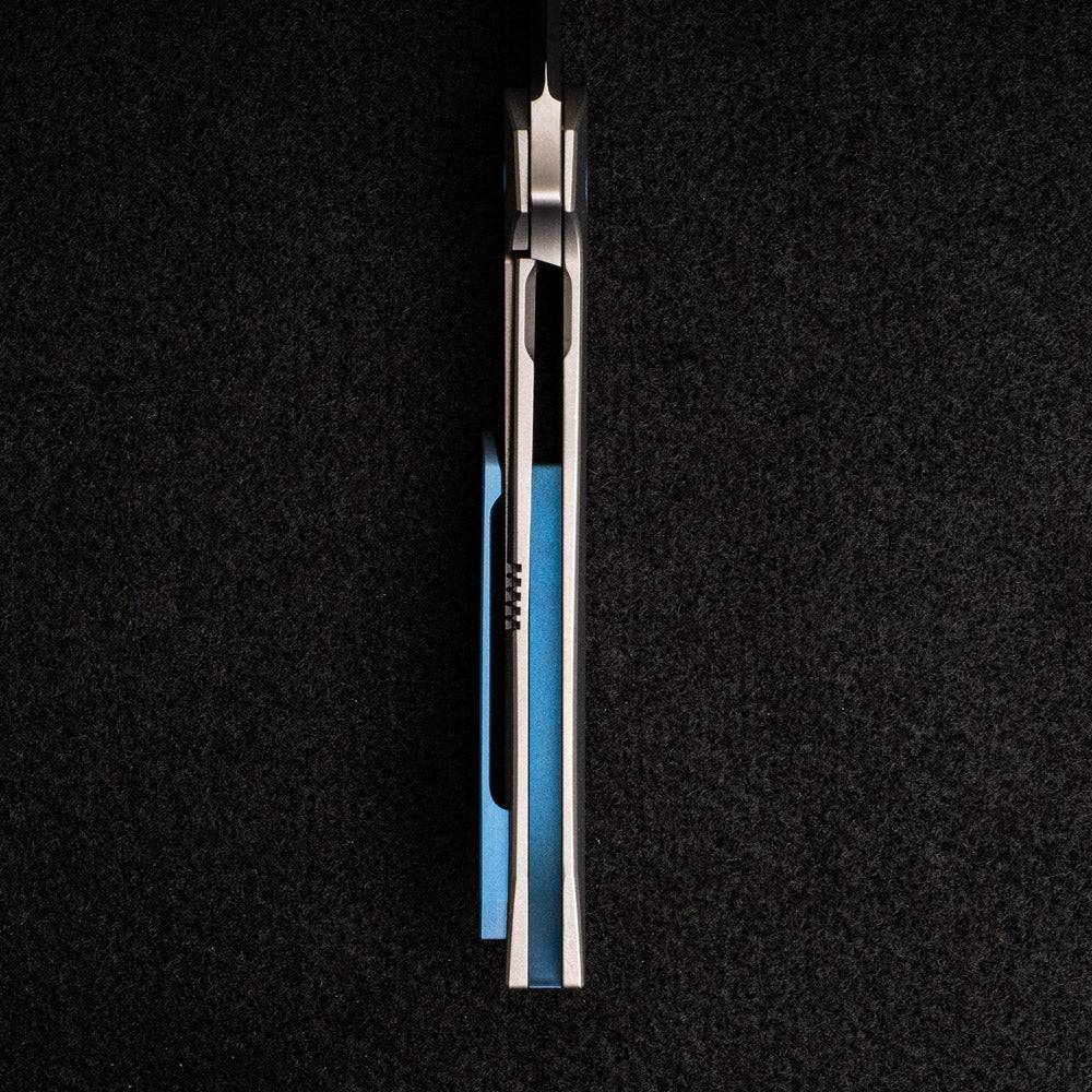 Model T – M390 BLADE – TI W- DARK BLUE - Image 7