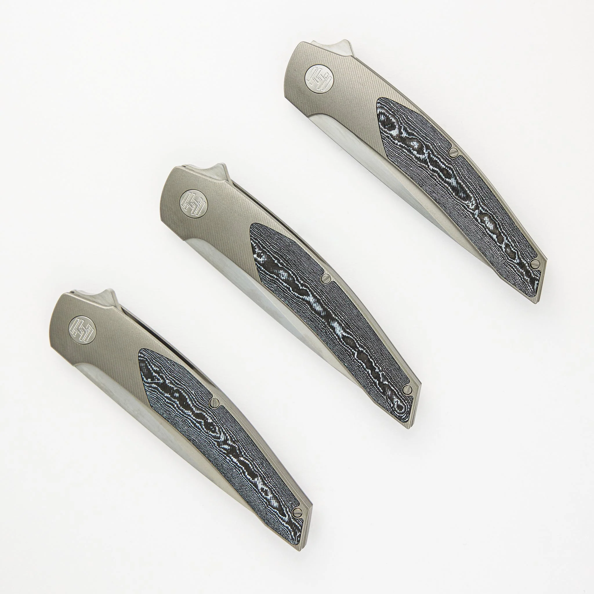 Model T - White CarboTi Inlay - RWL-34 Blade W/ Satin Flats - 2024 R1 Invitational - Image 10