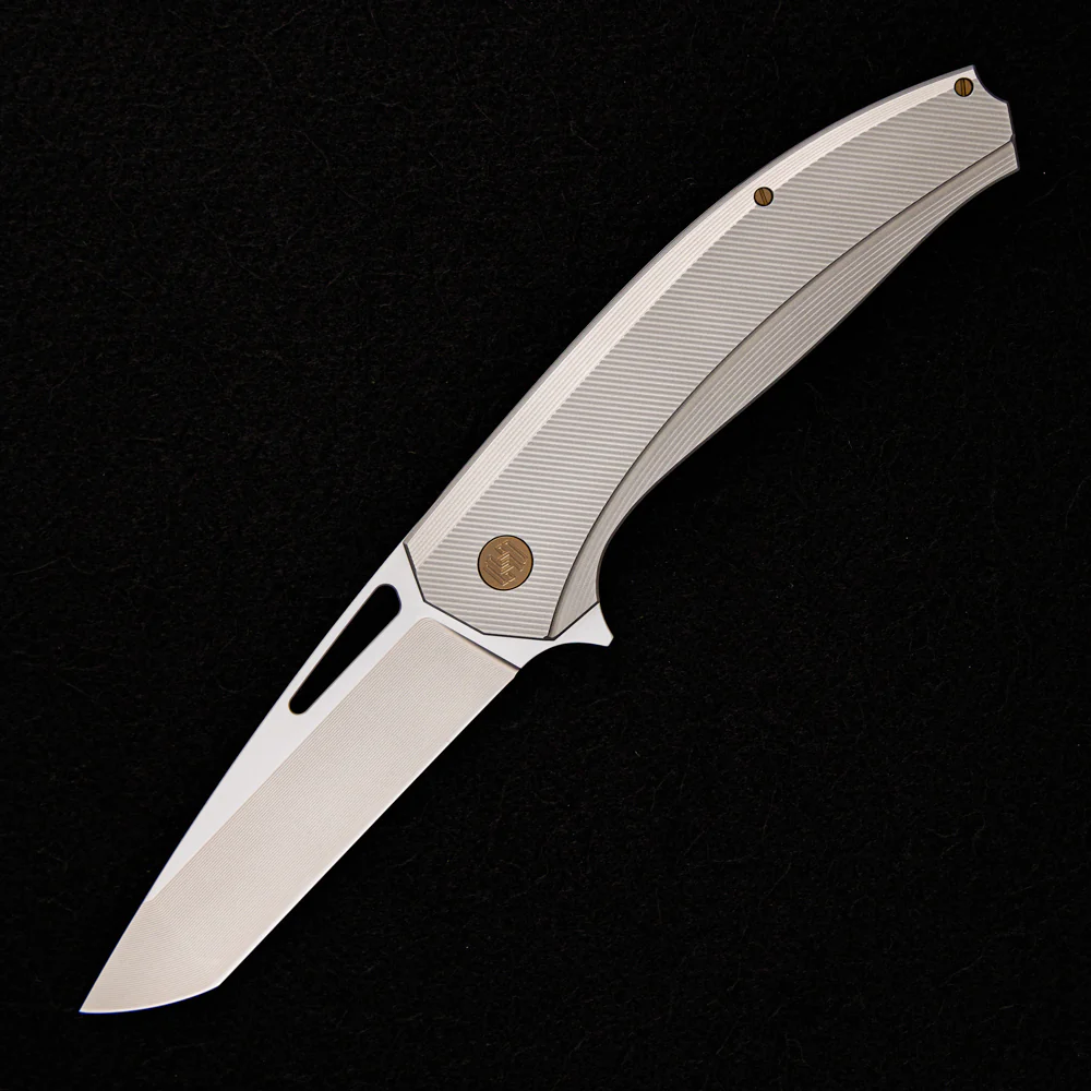 Veli ā Titanium Handle ā RWL-34 Blade ā Bronze Titanium Hardware