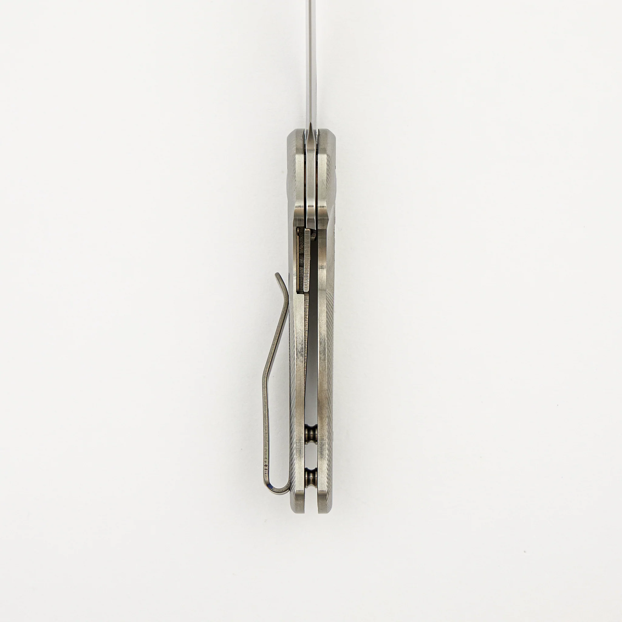 Holier Nerd Linerlock - Pinstripe Titanium 3D Handle - MagnaCut Blade - Image 6