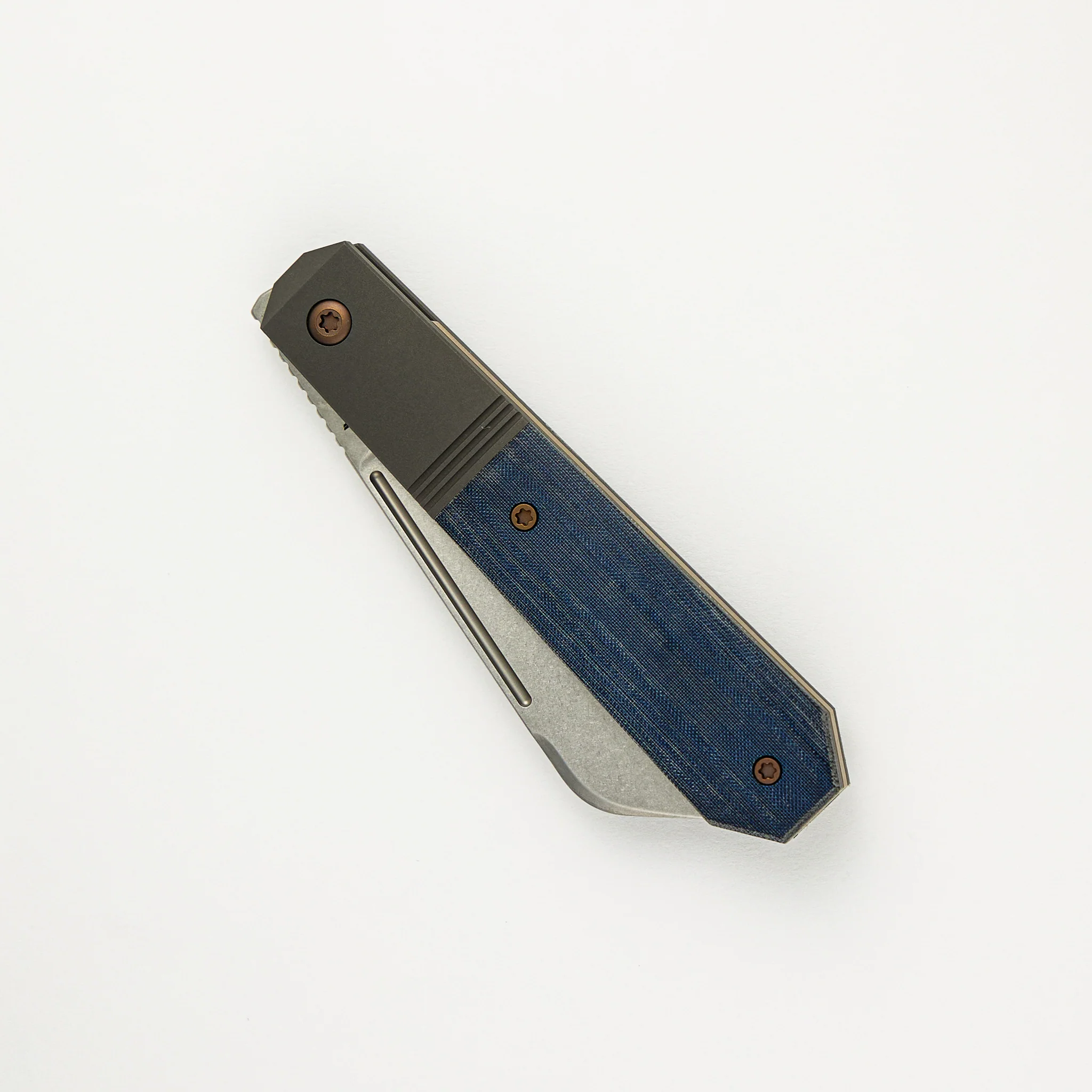 After Hours Jack - Blue Linen Micarta - Image 3