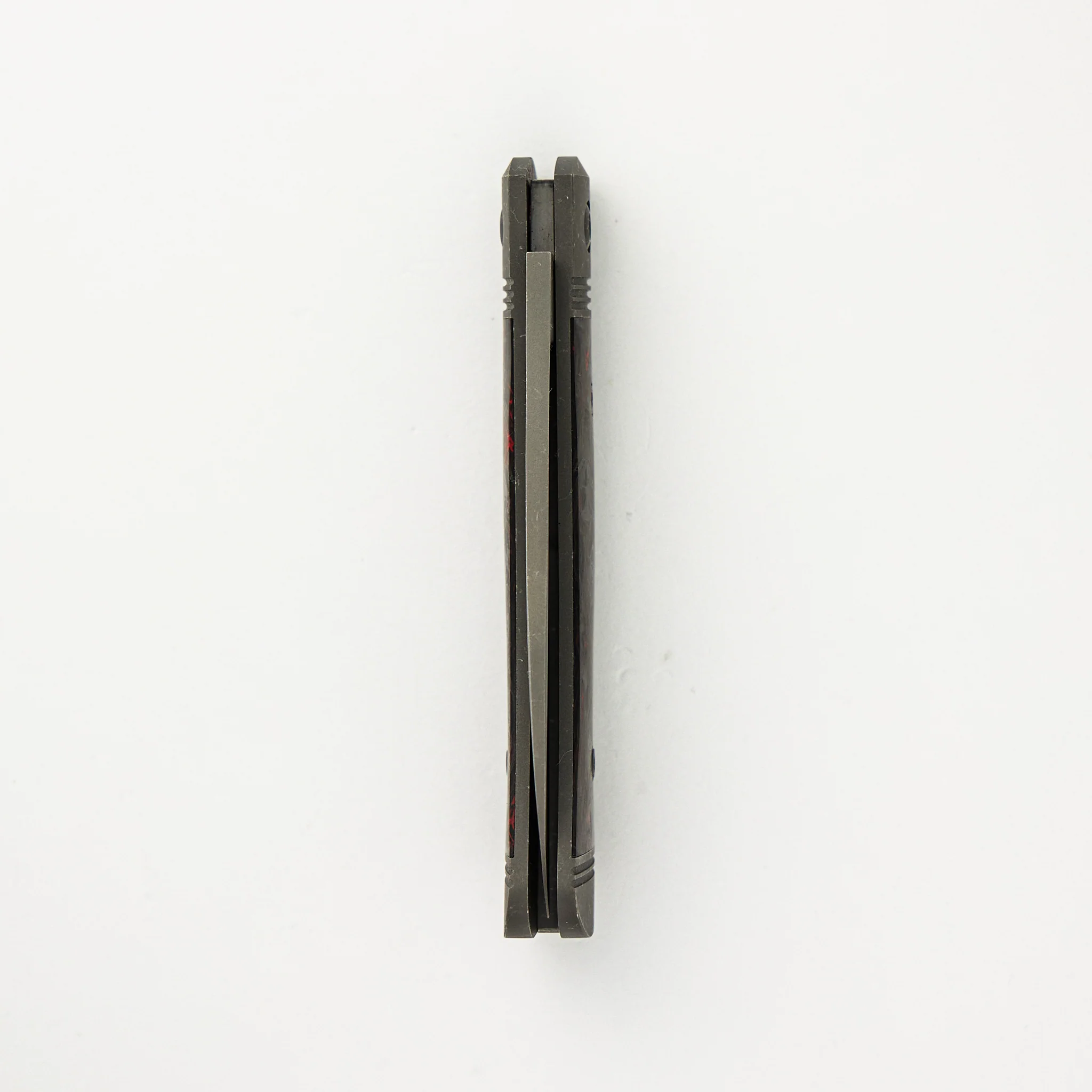 Venom Jack - Fat Carbon Dark Matter Red Handle - S90V Blade - Image 5