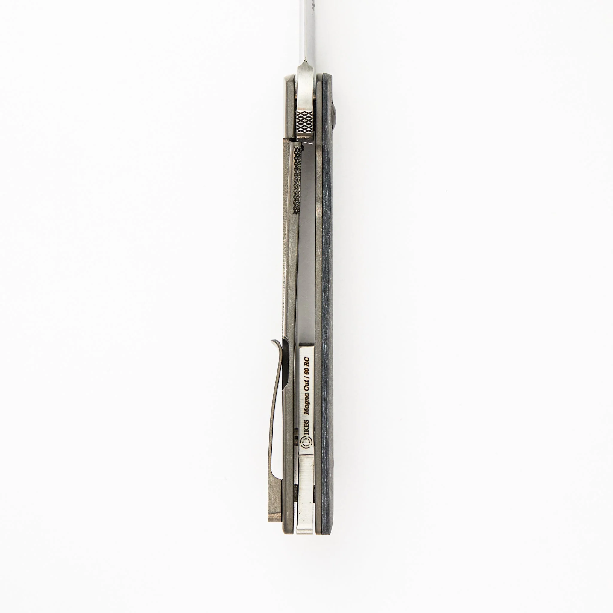 White CarboTi Dirtdobber Tanto - 2024 R1 Invitational - Image 6