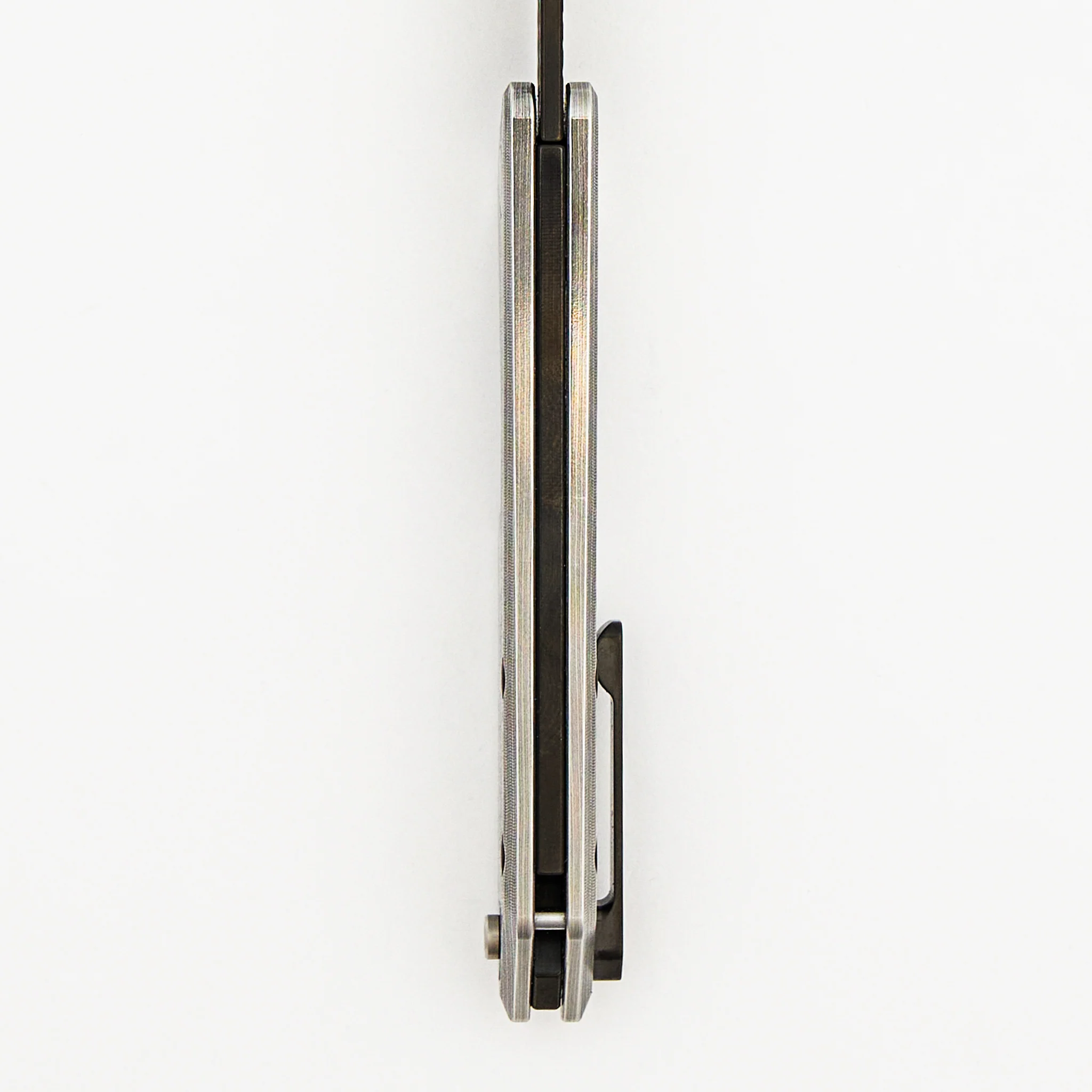 Jinn - Hand Ground DLC MagnaCut - Vegas Forge Wood Grain - Abalone Inlaid Pivots - S/N 012 - Image 7