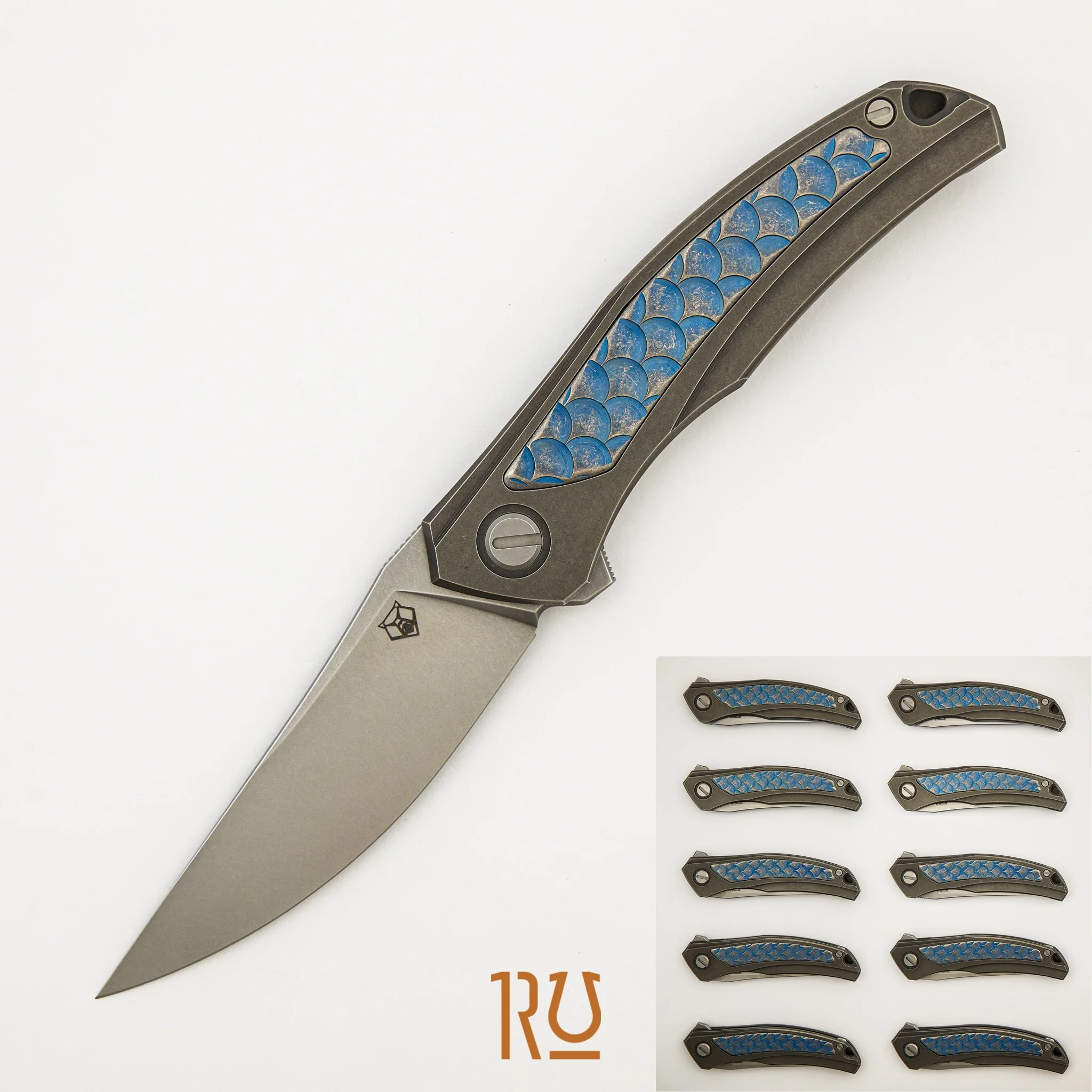 John Barker Finish Quantum "Dragon" - Distressed Blue – Cromax PM Blade – MRBS - Completed