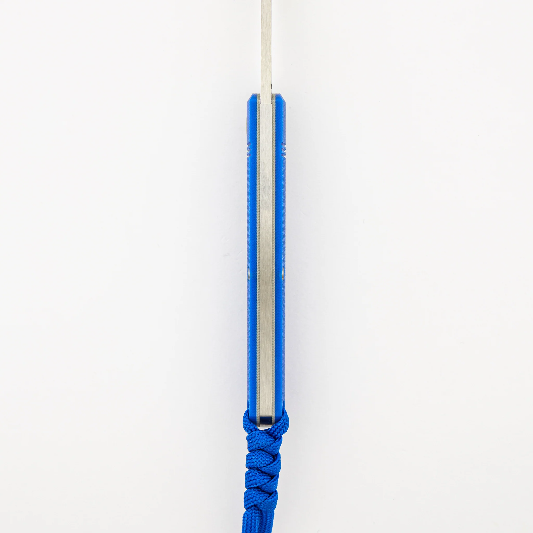 K9 Jack - Blue G10 Opposing Arcs - 154CM Blade - Image 7