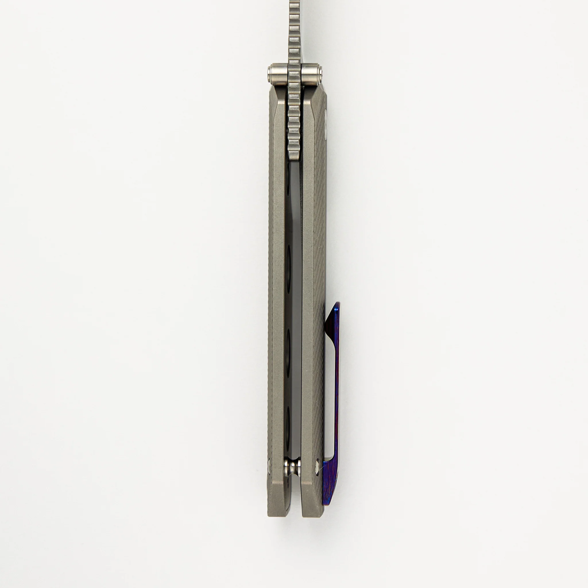 RR3 - Stonemilled - Stonewashed Vanax SuperClean Blade - Timascus Clip - Image 7