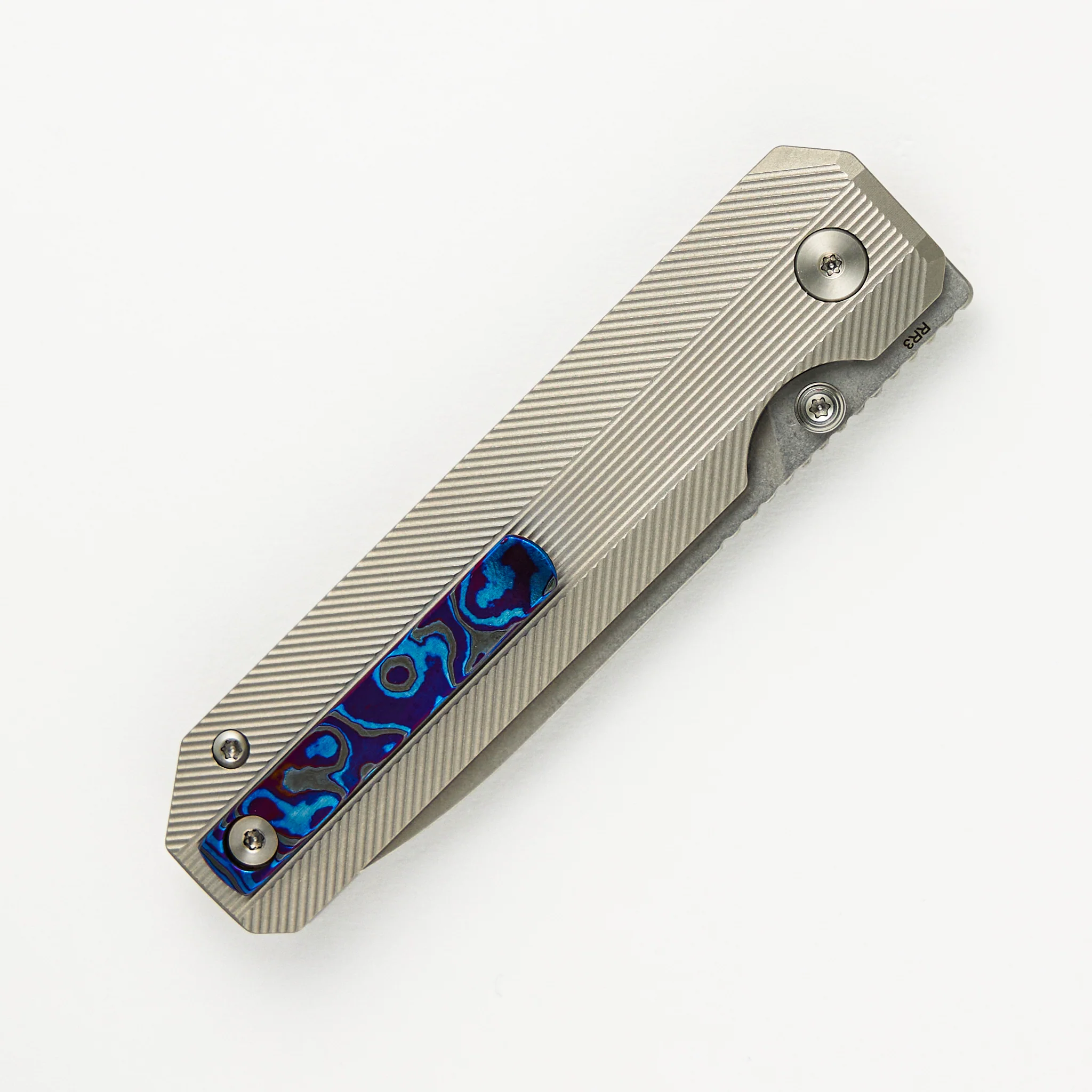 RR3 - Stonemilled - Stonewashed Vanax SuperClean Blade - ZircuTi Clip - Image 4