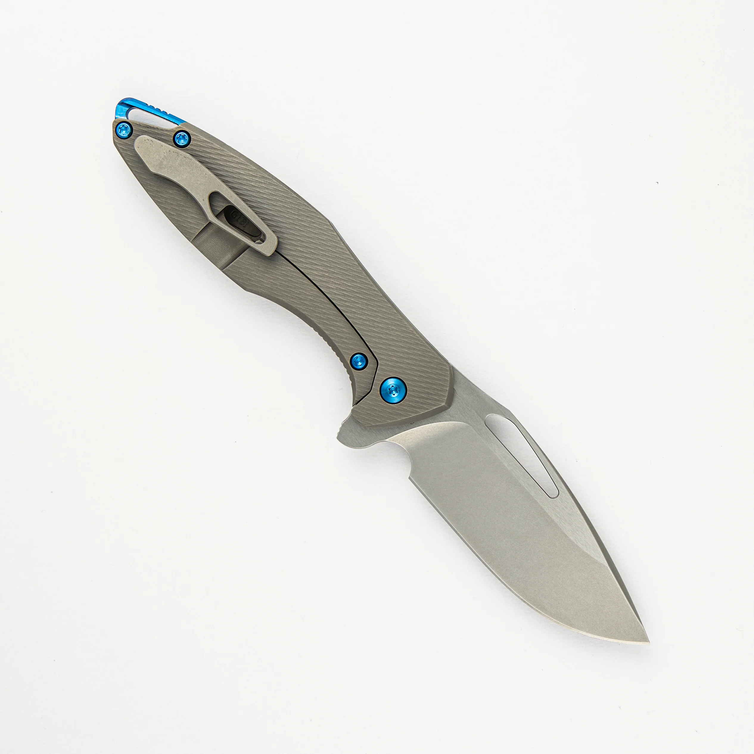Mini Arius - Corda Pattern - Titanium Handle - M390 Blade - Image 2