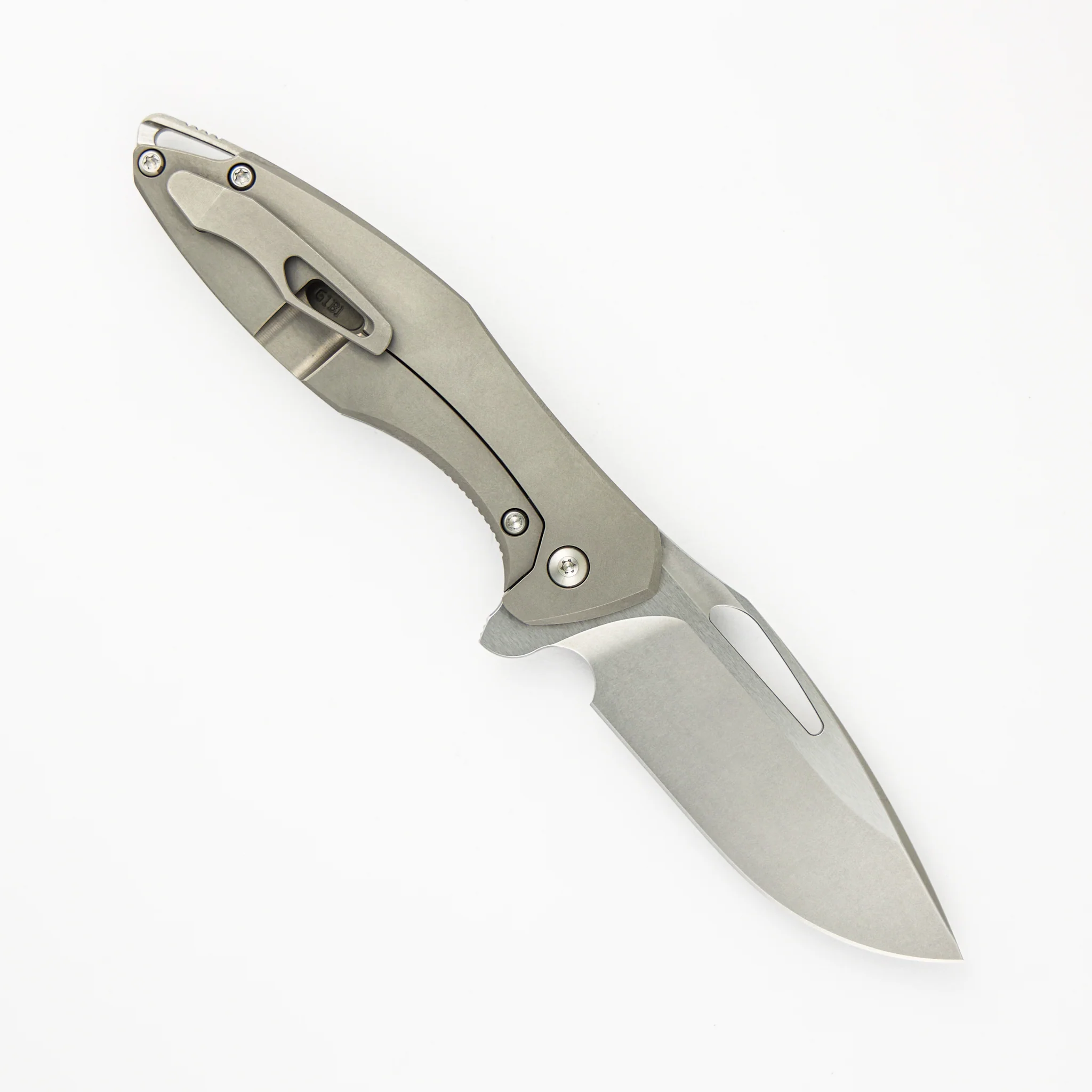 Mini Arius - Smooth Titanium Handle - M390 Blade - Image 2