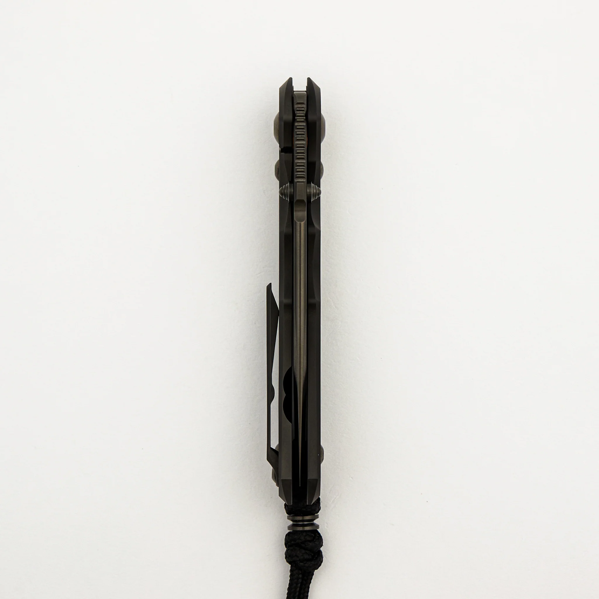Large Inkosi - Black DLC - Tanto Black DLC MagnaCut Blade - Black DLC Hardware - MIM Clip - Image 5