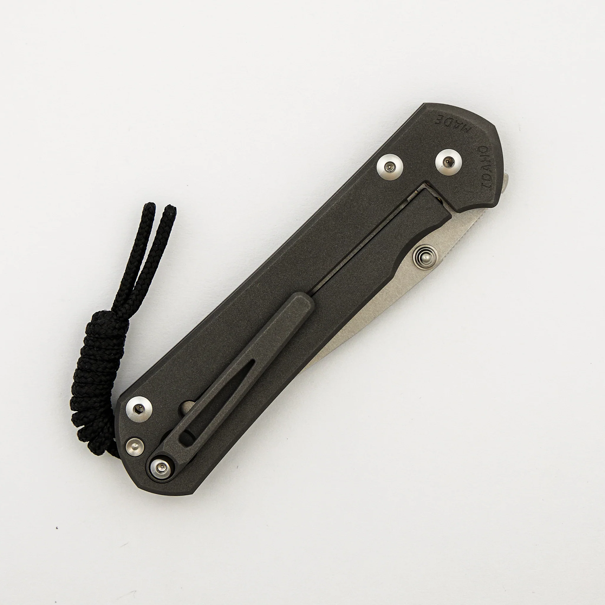 Large Sebenza 31 - Drop Point CPM MagnaCut Blade - MIM Clip - Silver Double Thumb Lugs - Image 4