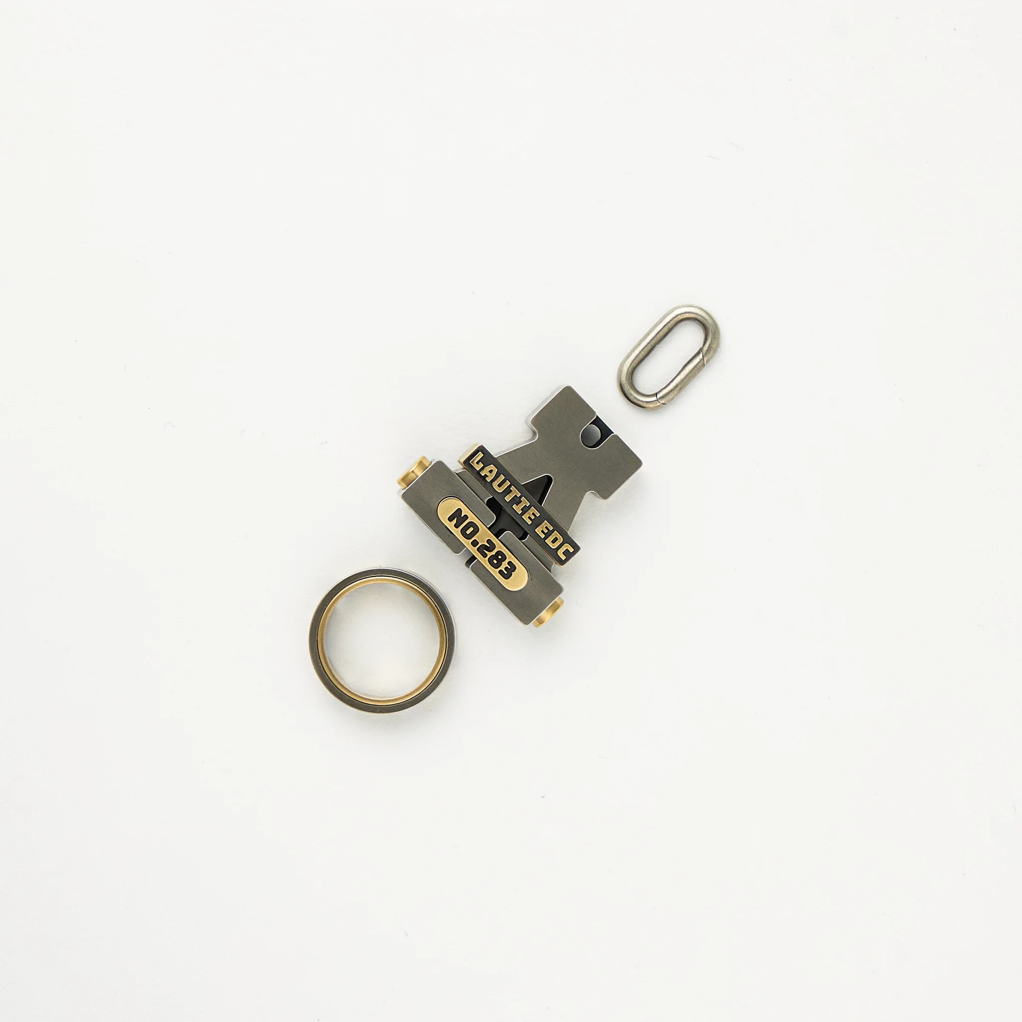 Aceman Pendant & Ring - Cu/Stainless Steel