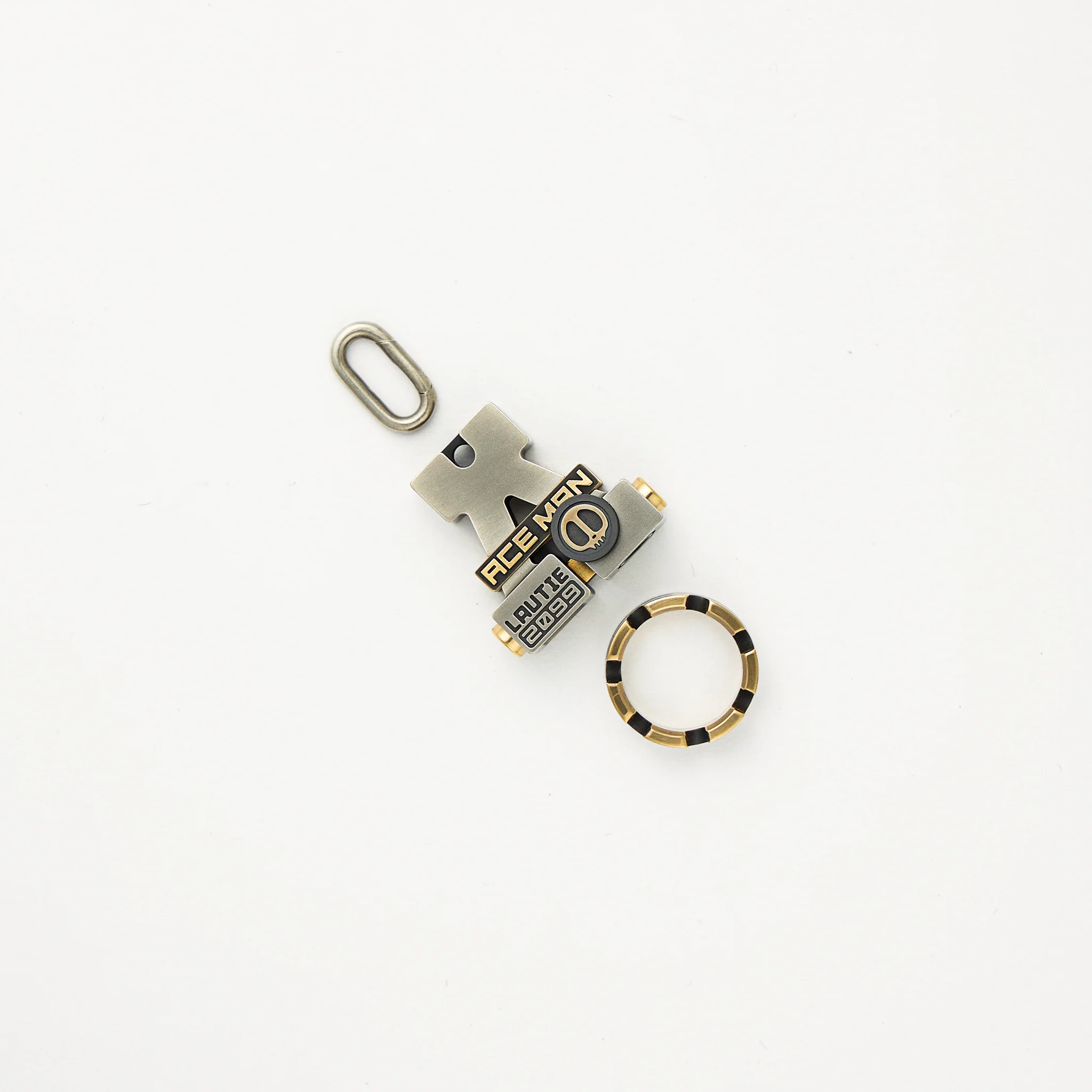 Aceman Pendant & Ring - Cu/Stainless Steel - Image 2
