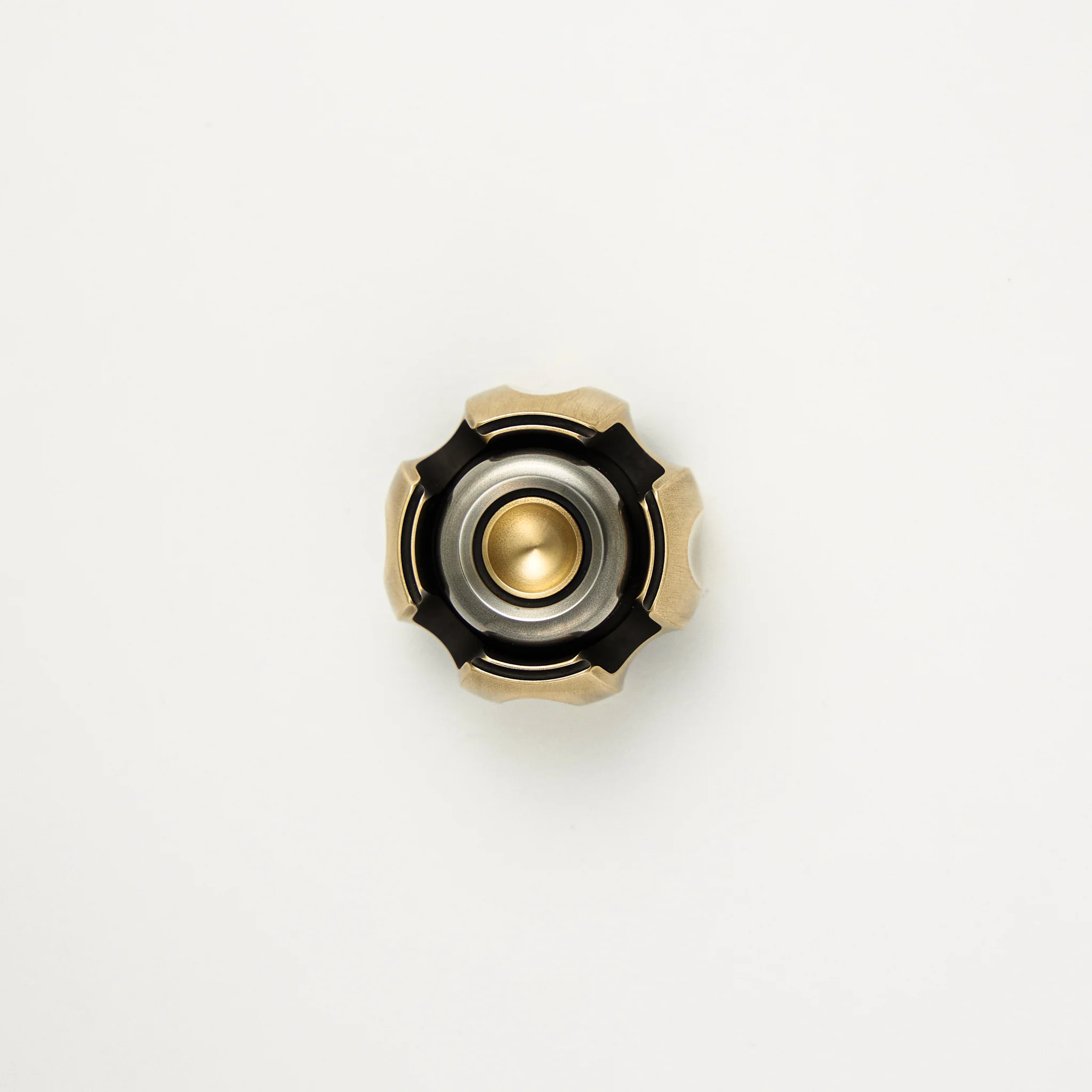 NoizC-Nano Fidget Spinner - Brass/CuNi - Image 2