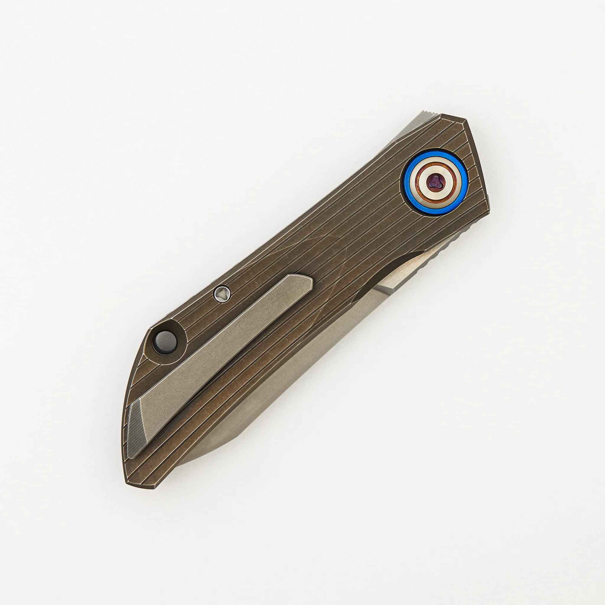 "Limited Edition" Fat Strip - MagnaCut Blade - Titanium Handle - MRBS (Sinkevich Design) - Image 4