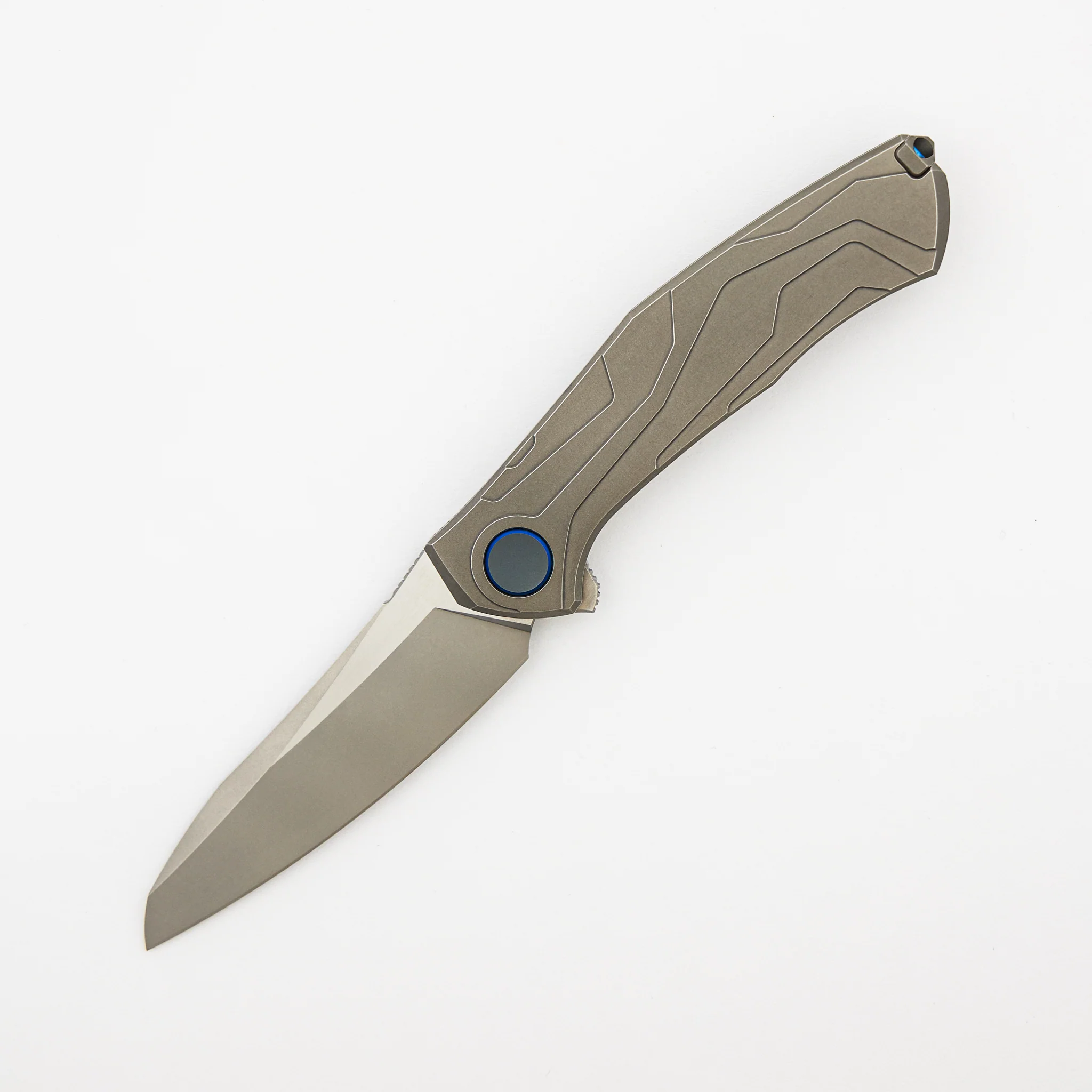 "Limited Edition" Kami Flipper - S110V Blade - Titanium Handle - MRBS (Sinkevich Design)
