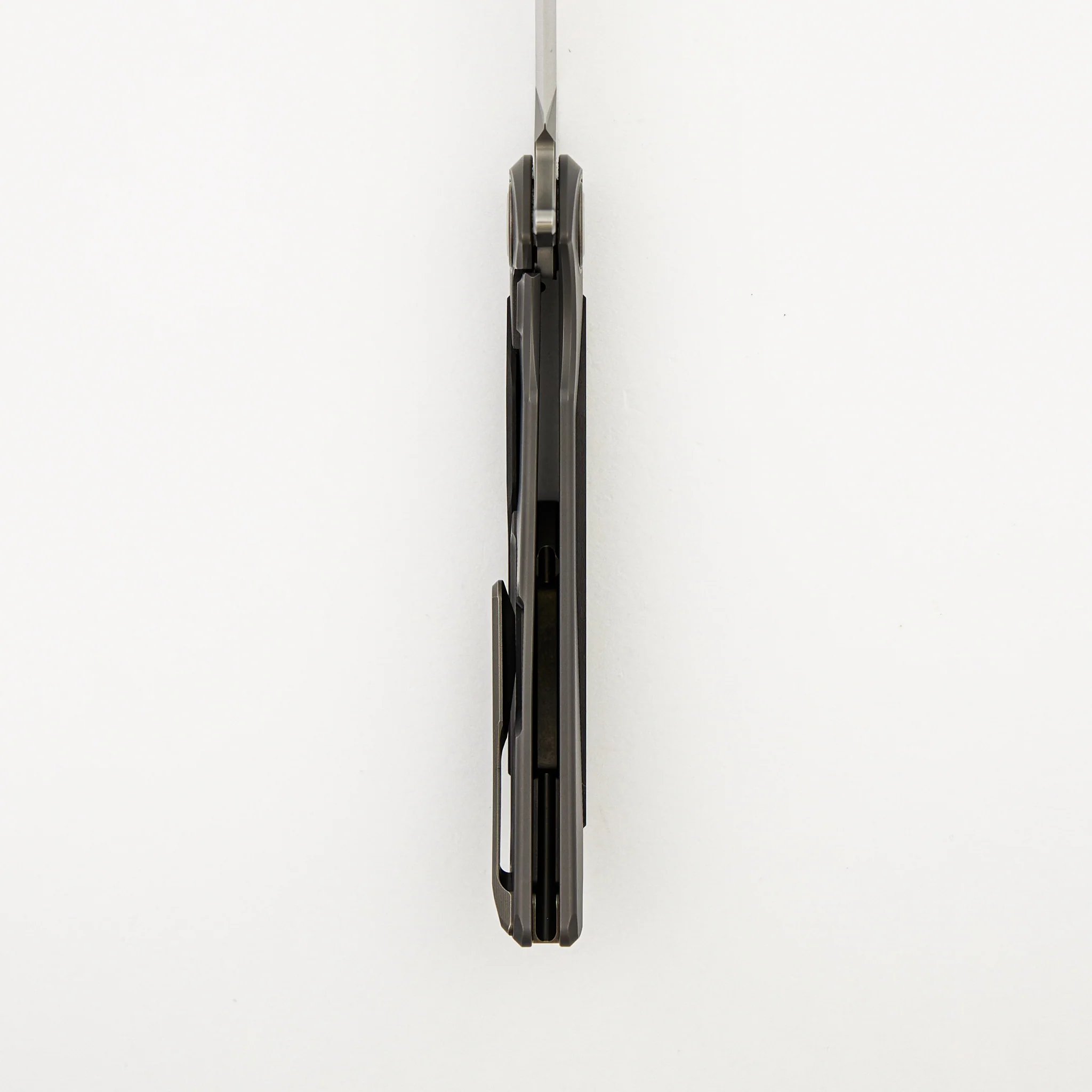 "Limited Edition" Molten Overkill - MagnaCut Blade - Titanium Handle W/ Lava & Ash CarboTi Inlays - SRRBS (RJ Martin Design) - Image 6