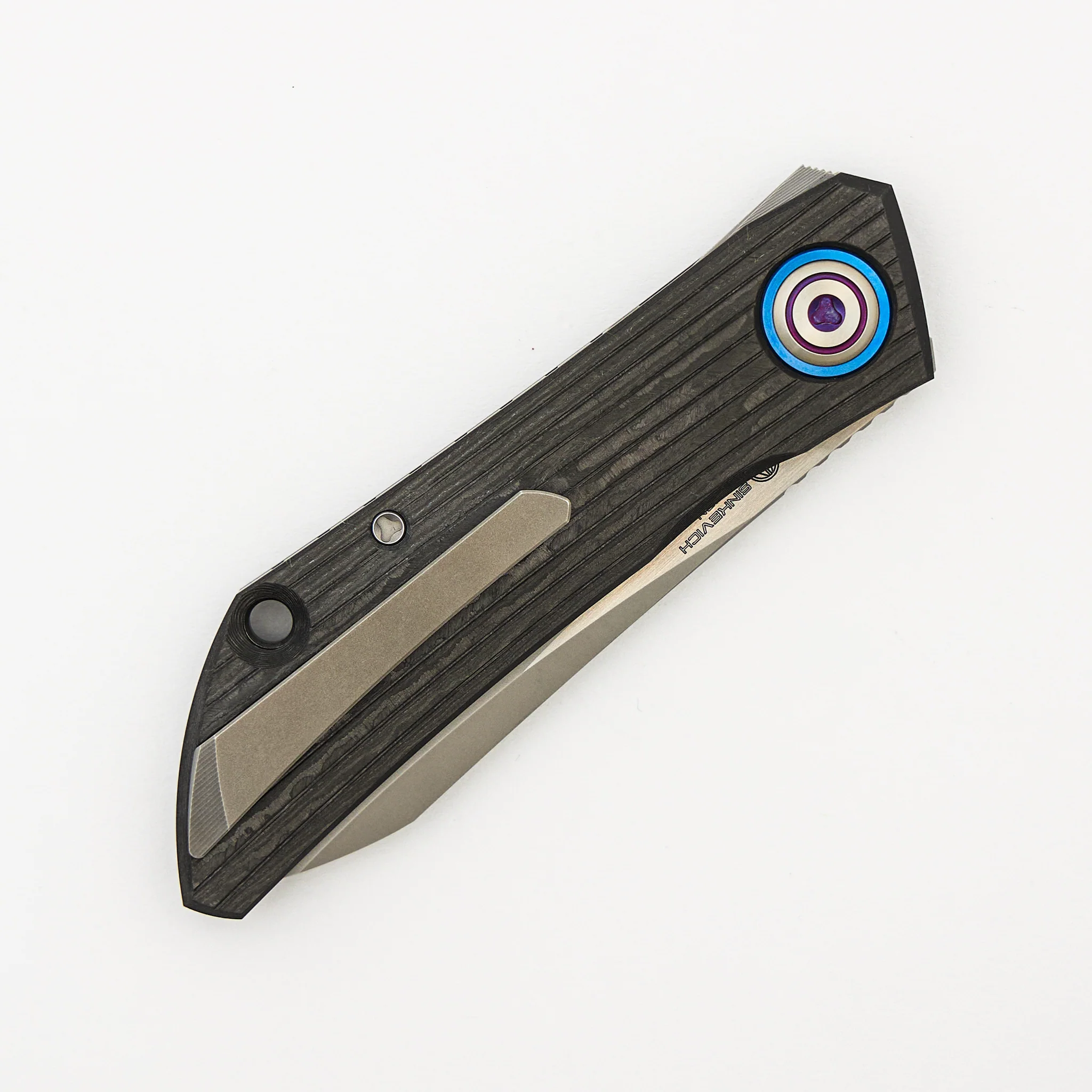 "Limited Edition" Skinny Strip - S90V Blade - CarboTi Handle - MRBS (Sinkevich Design) - Image 4