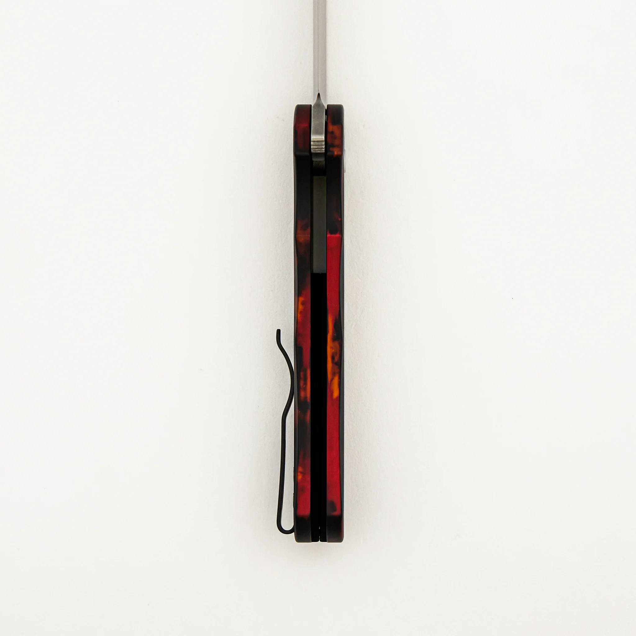 Malibu Flipper - 5401-DF "Del Fuego" Anodized Aluminum Handle - Stonewash MagnaCut Reverse Tanto Blade - Image 6