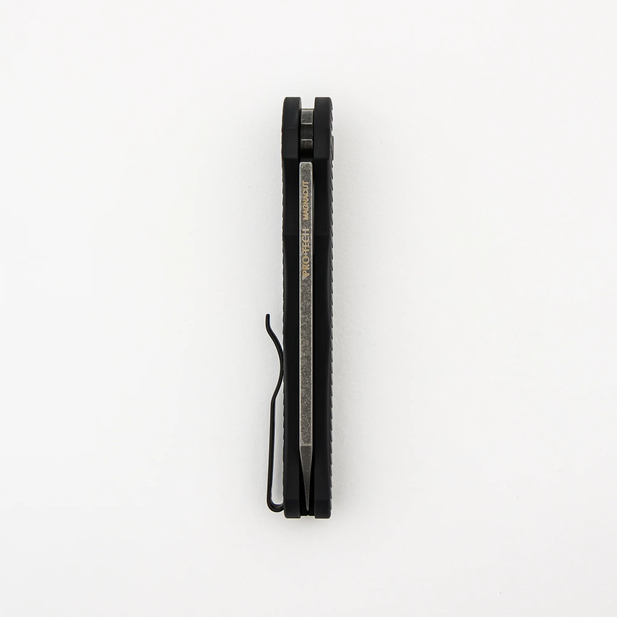Malibu Flipper - 5435-AW - Black Dragon Scale Textured Handle - Acid Washed MagnaCut Reverse Tanto Blade - Image 5