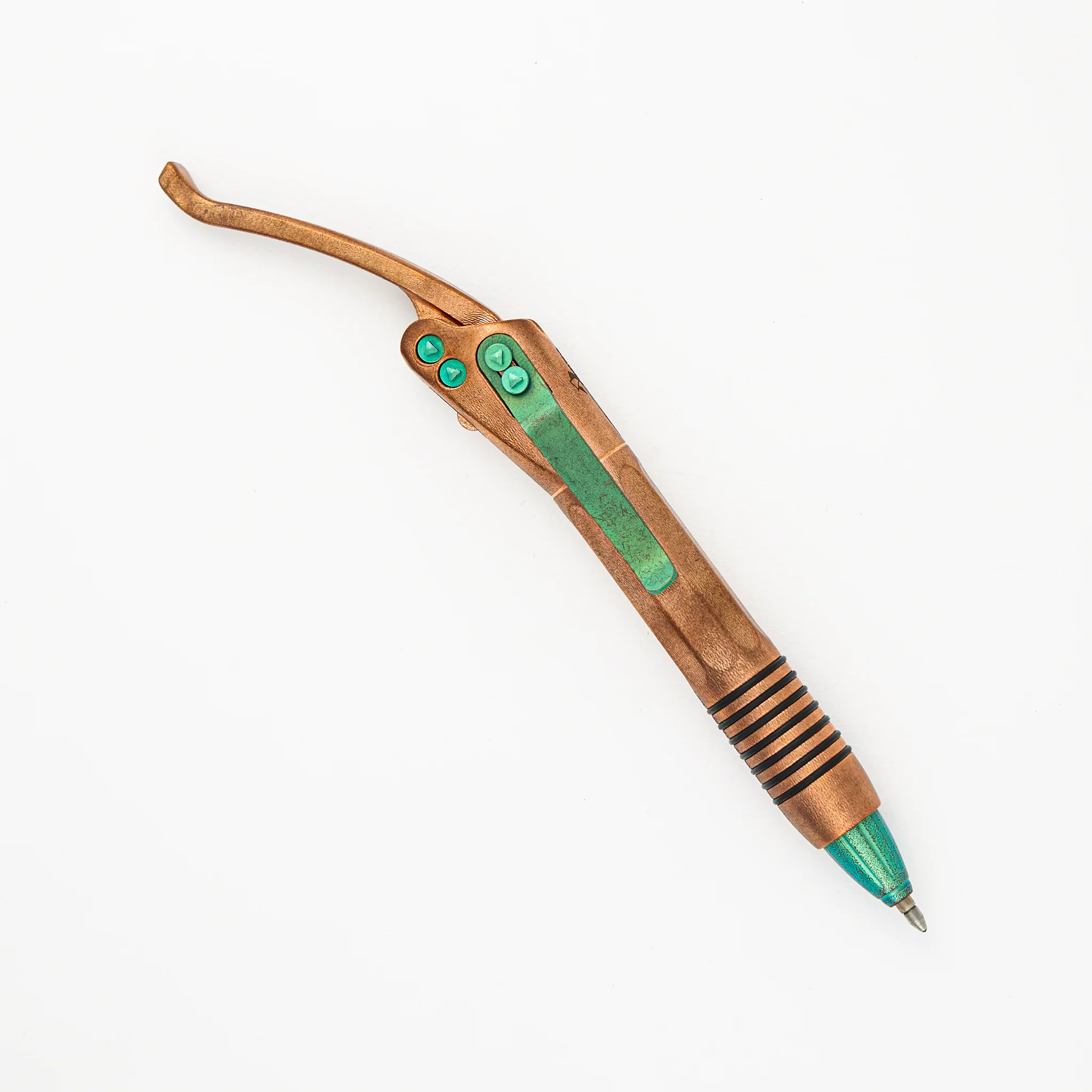 Marfione Custom Knives Copper Siphon II Pen - Image 2