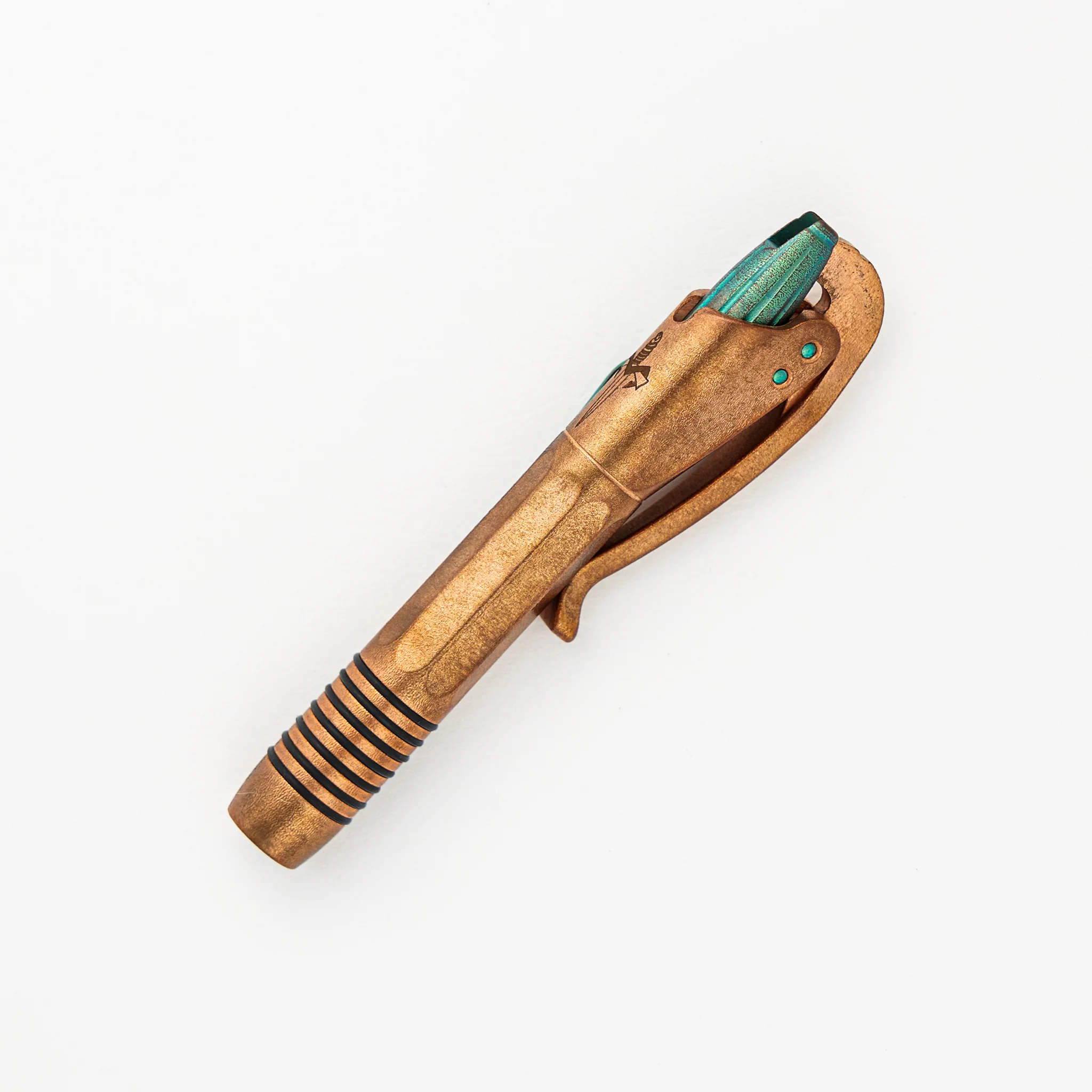 Marfione Custom Knives Copper Siphon II Pen - Image 3
