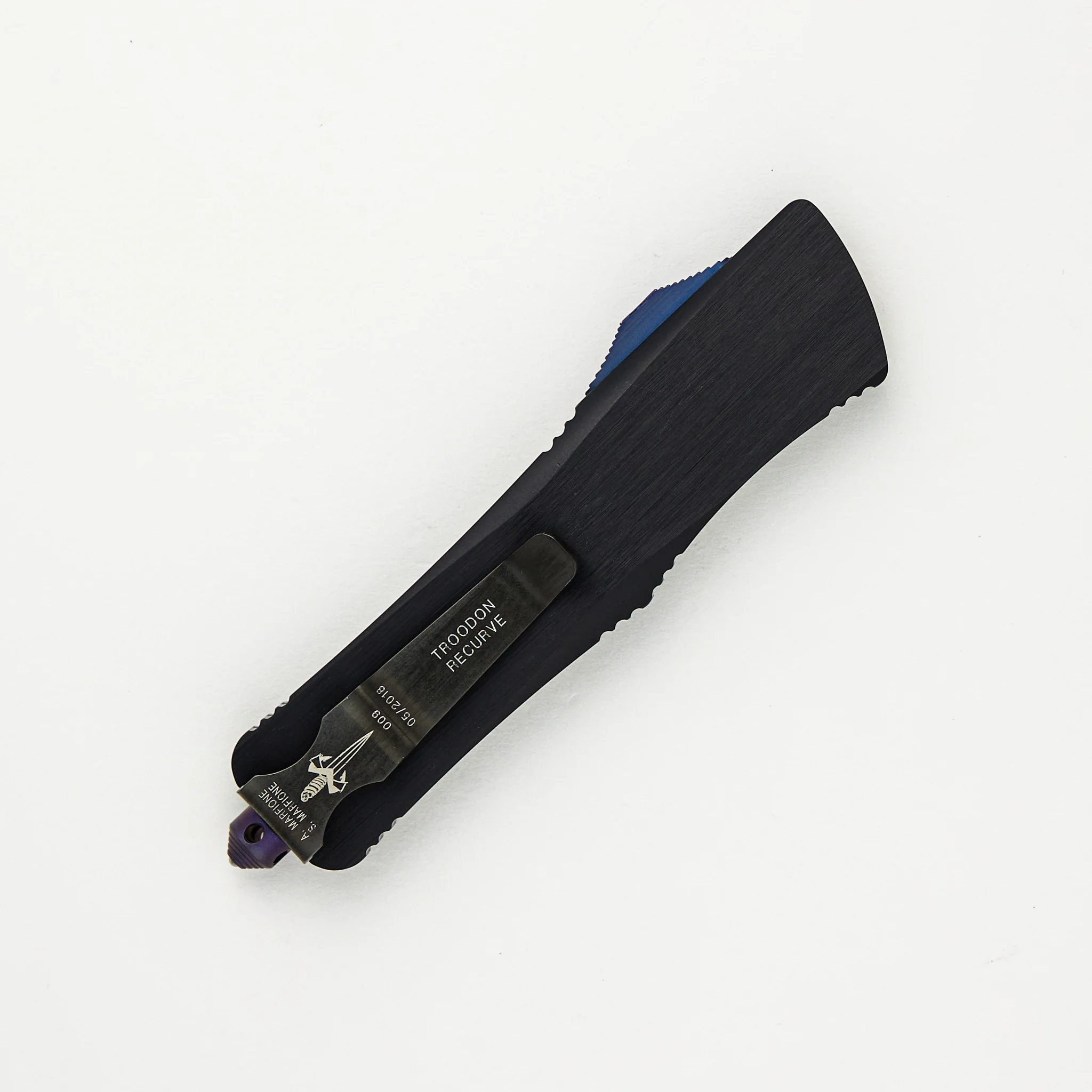 Marfione Custom Knives Troodon Recurve S/N 009 - Image 4