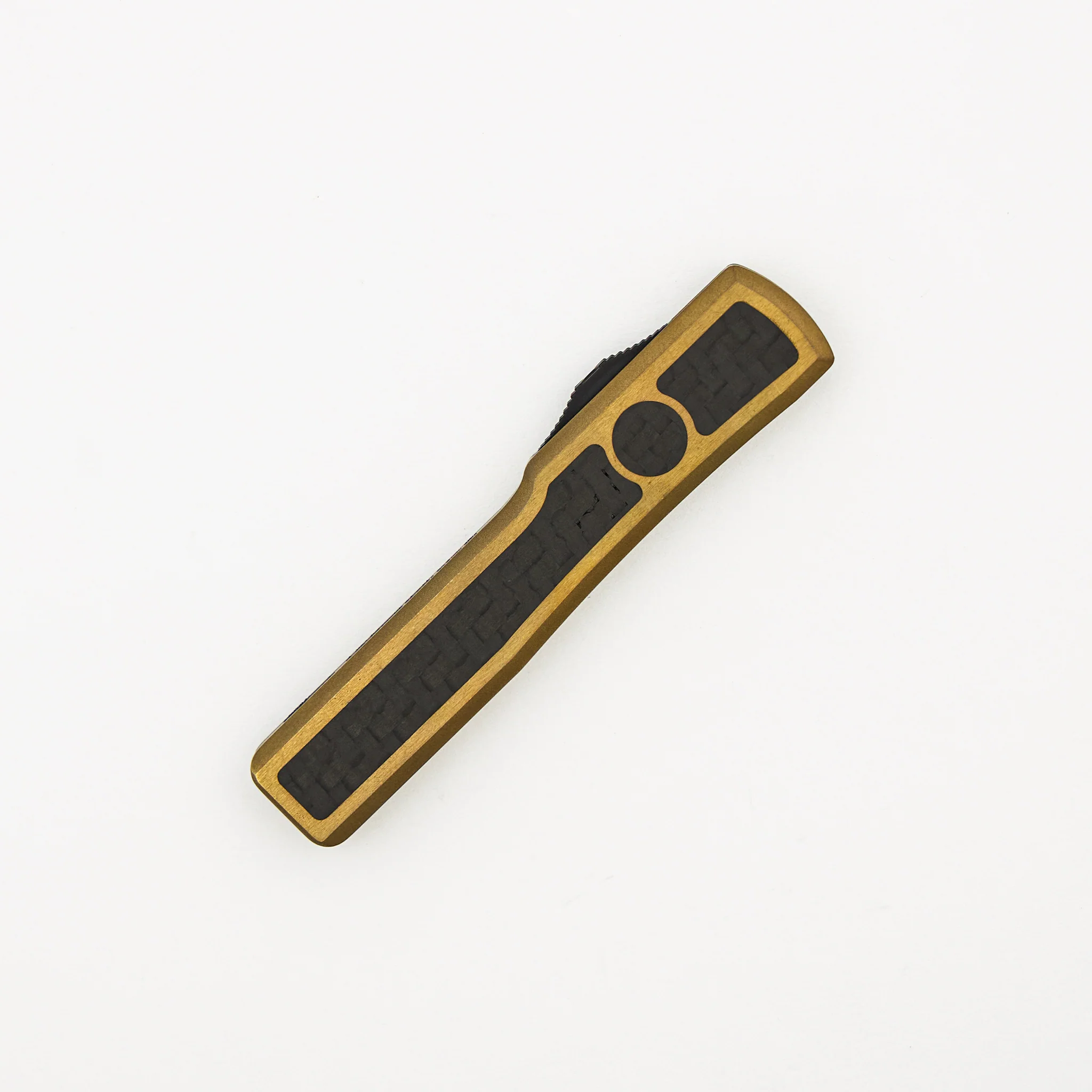 Marfione Custom Knives UTX-70 - D/E Mirror Polish W/ Carbon Fiber Inlay S/N 001 - Image 4