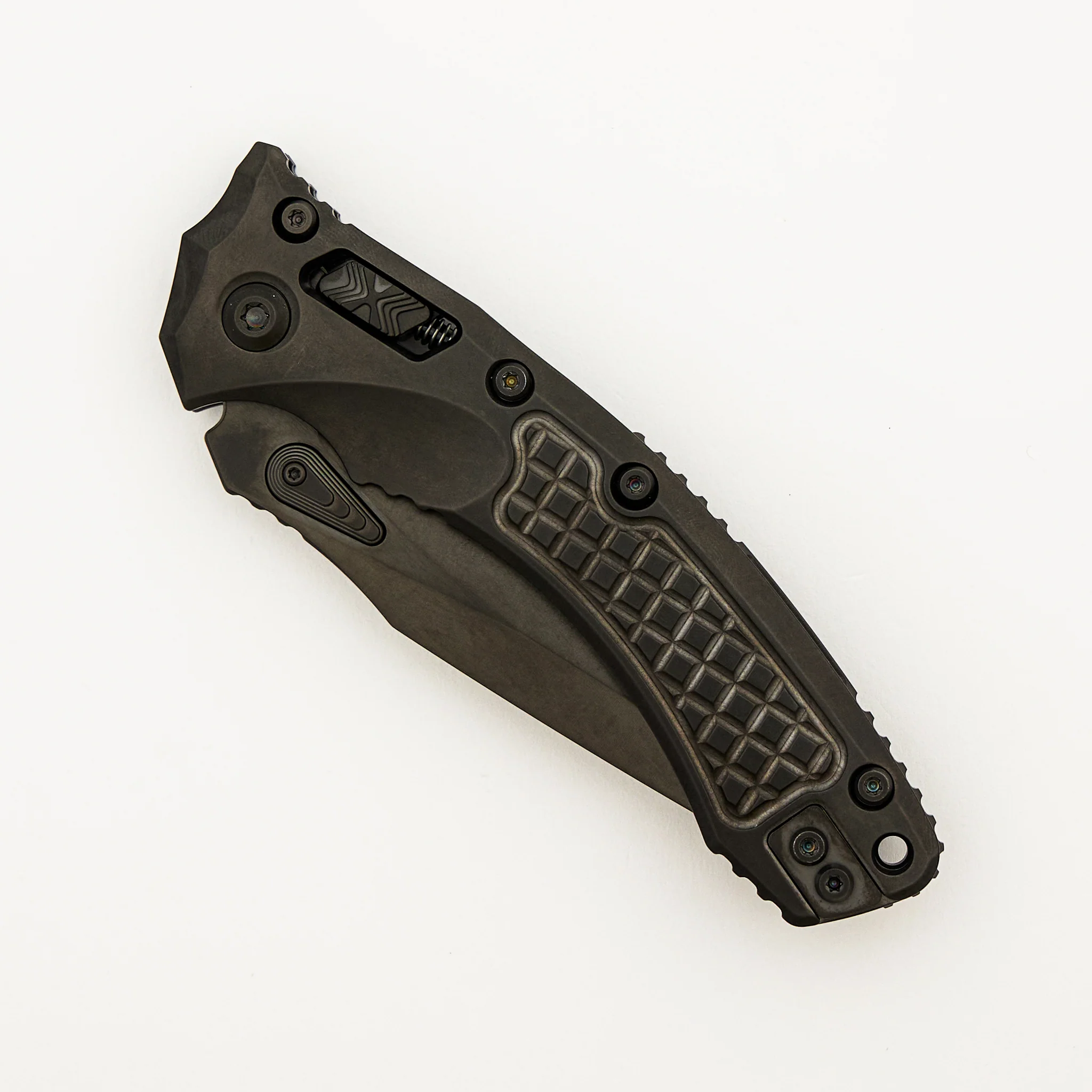 "Marfione Select" Amphibian - RAM-LOK DLC Stonewash Finish Frag Pattern Titanium W/ DLC Accent 137RL-1DLCTFRMS2 - Image 3