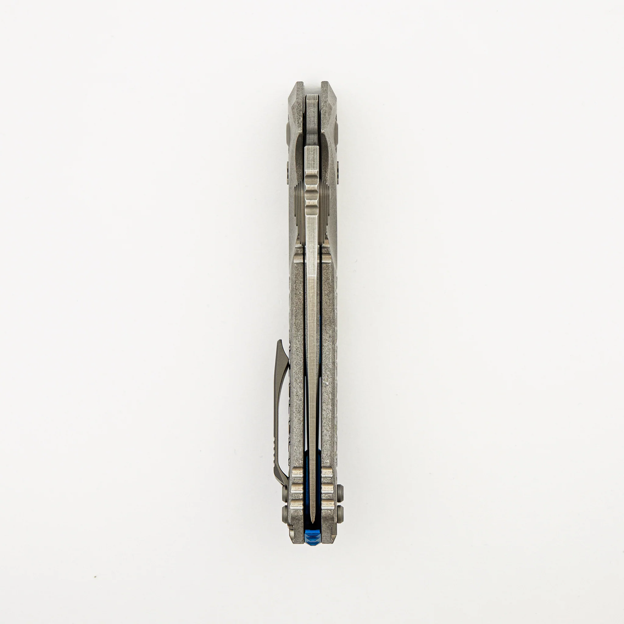 "Marfione Select" Amphibian - RAM-LOK Stonewash Finish Frag Pattern Titanium W/ Blue Titanium Accent 137RL-10FRMS2 - Image 5