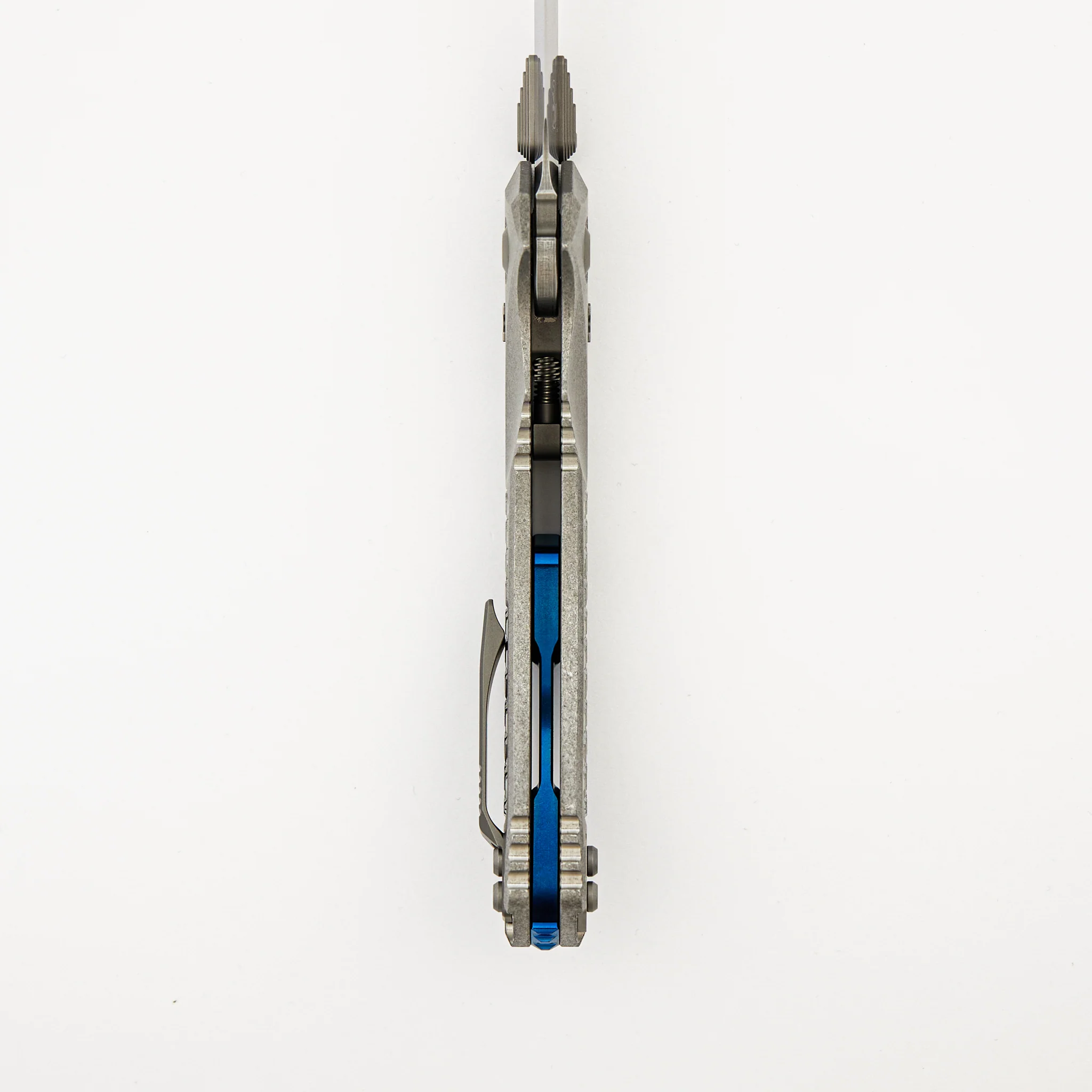 "Marfione Select" Amphibian - RAM-LOK Stonewash Finish Frag Pattern Titanium W/ Blue Titanium Accent 137RL-10FRMS2 - Image 6