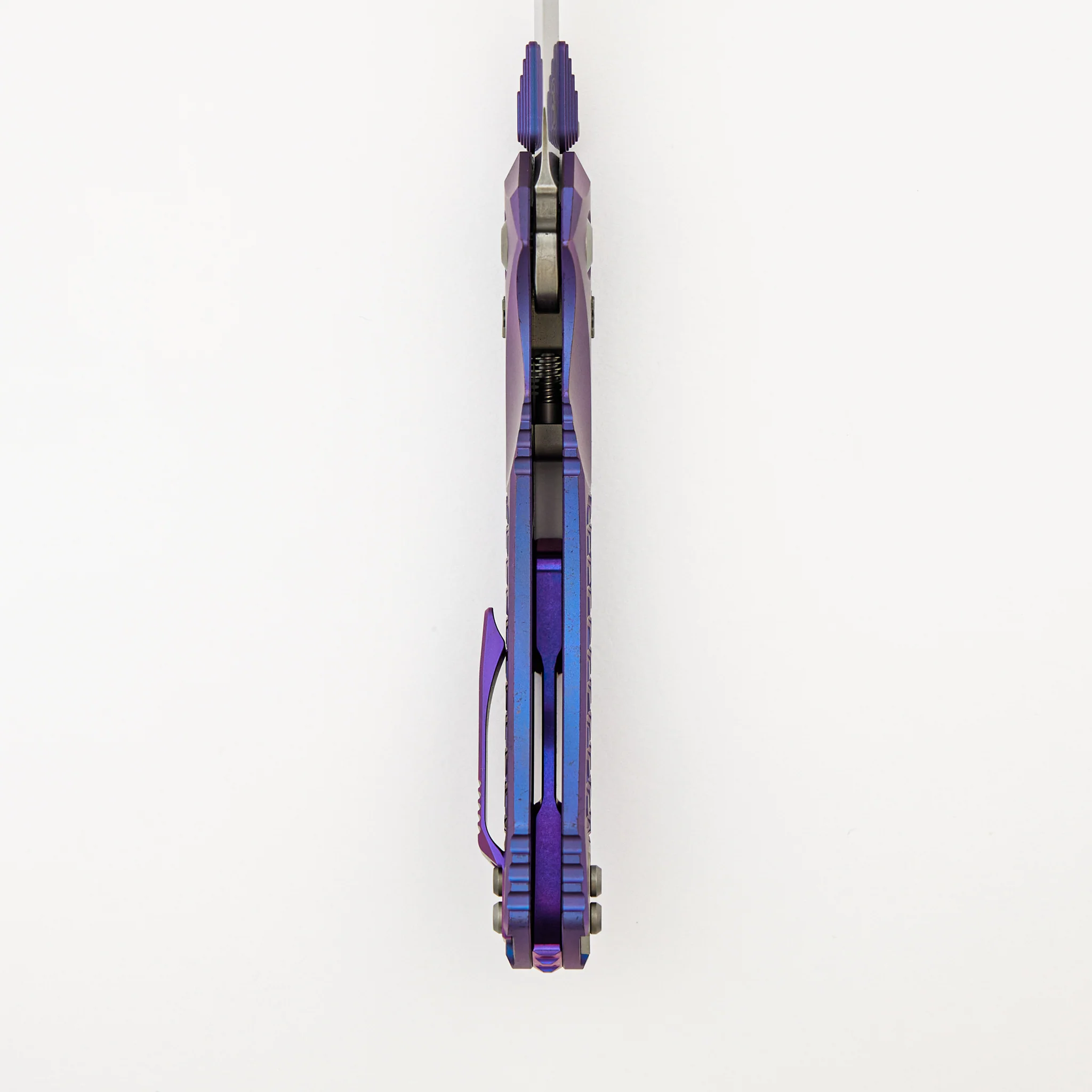 "Marfione Select" Amphibian - RAM-LOK Stonewash Finish Purple Haze Anodized Frag Pattern Titanium w/ Purple Titanium Accent 137RL-10FRMS5 - Image 6