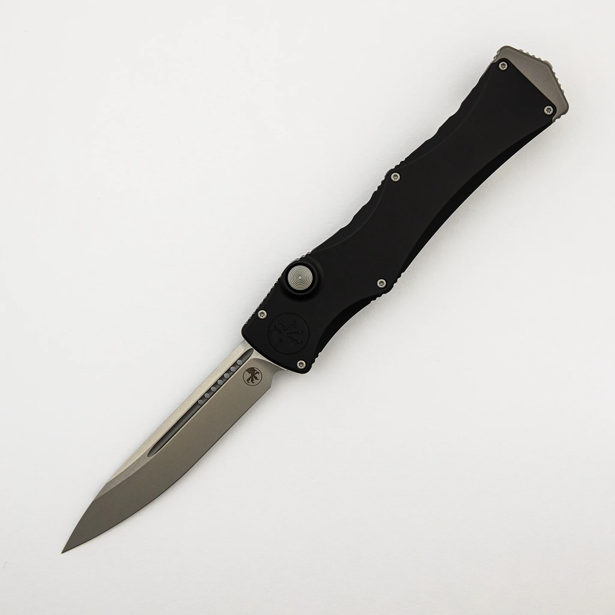 "Marfione Select" Halo IV Clip Point Stonewash Finish Hardcoat Anodized Alloy 1150-10MS1