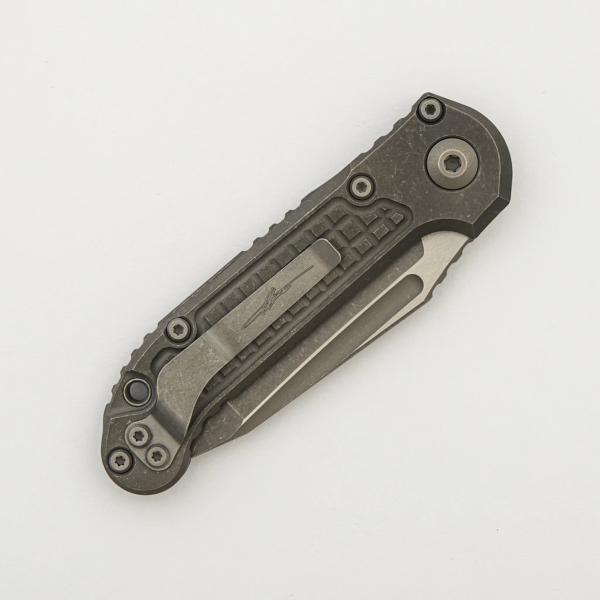 "Marfione Select" L.U.D.T. T/E Apocalyptic Finish Frag Pattern Titanium 1136-10APFRMS1 - Image 4