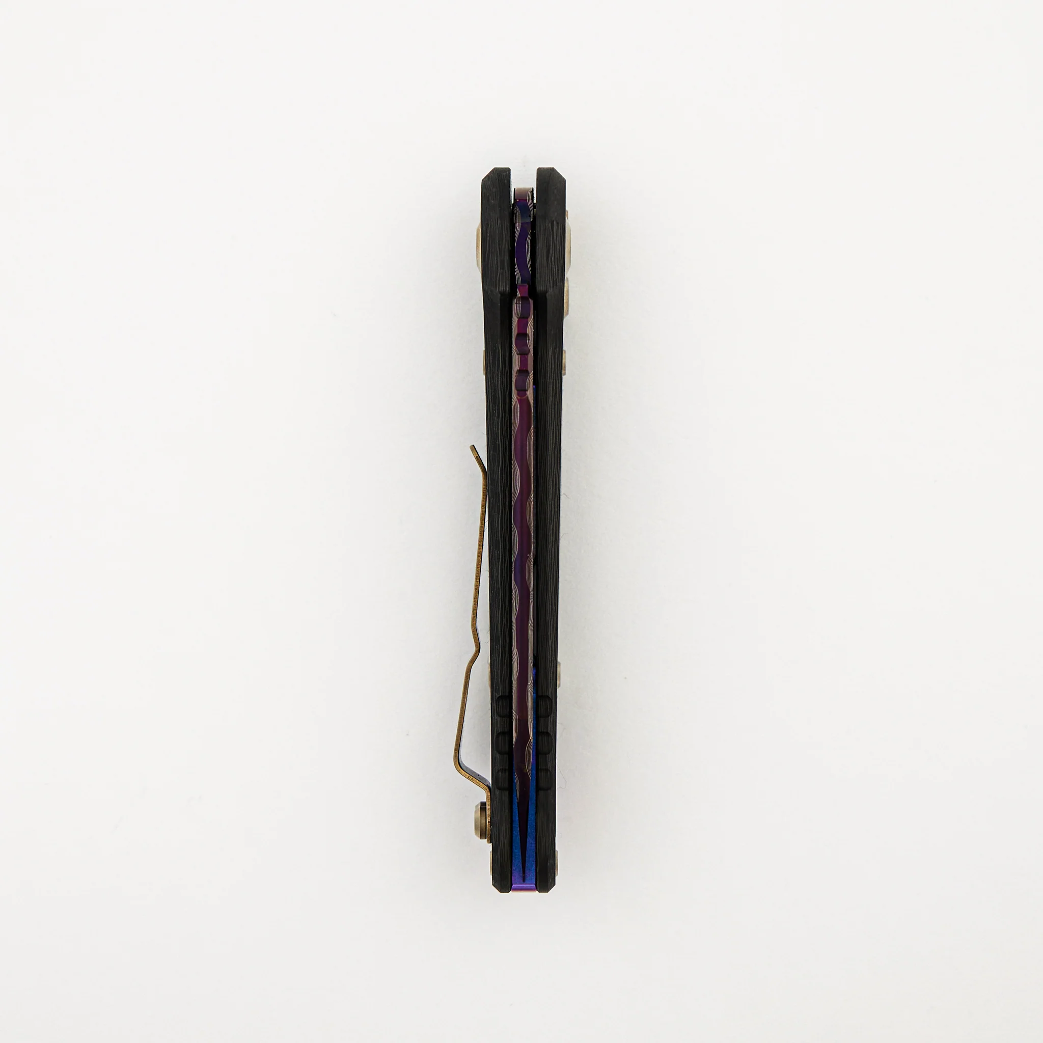 "Marfione Select" L.U.D.T. T/E Blued Baker Forge Coppermai Carbon Fiber Bronzed Hard Cut Hardware & Purple Accents 1136-16MS3 - Image 5