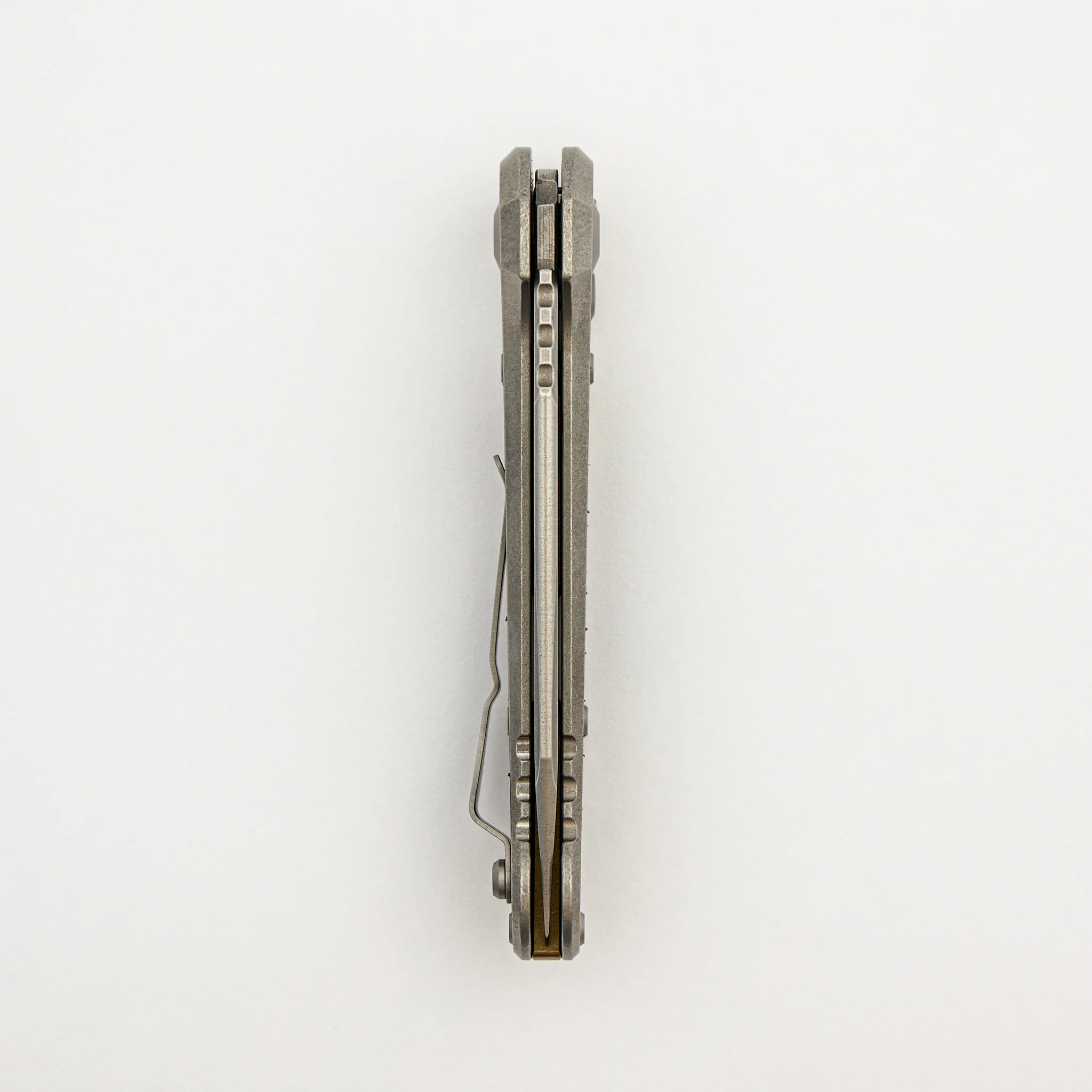 "Marfione Select" L.U.D.T. T/E Stonewash Finish Titanium W/ Textured Inlay and Bronze Titanium Accent 1136-10MS2 - Image 5