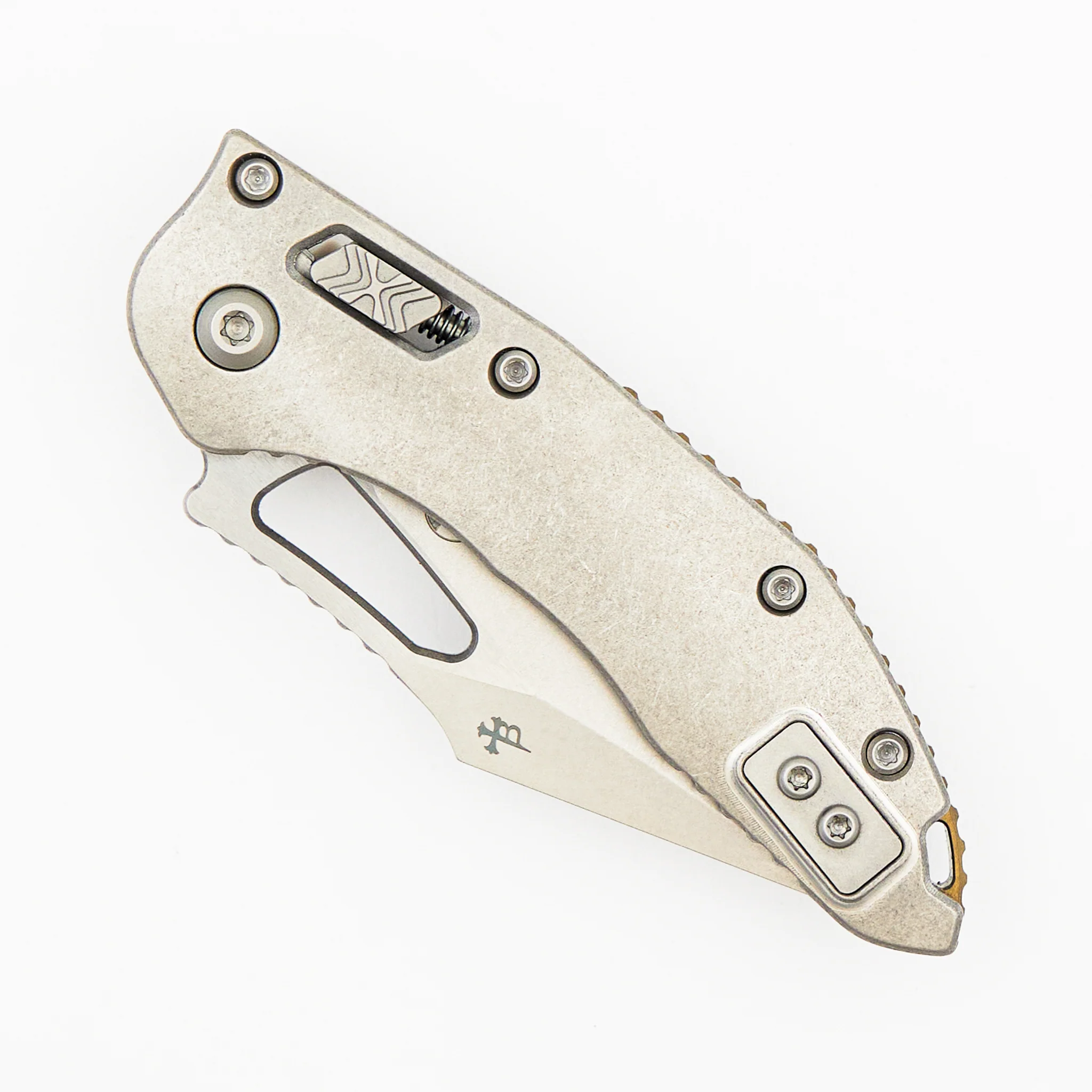 "Marfione Select" M-Stitch - RAM-LOK Stonewash Finish Slab Side Titanium W/ Bronze Accent 169MRL-10MS1 - Image 3