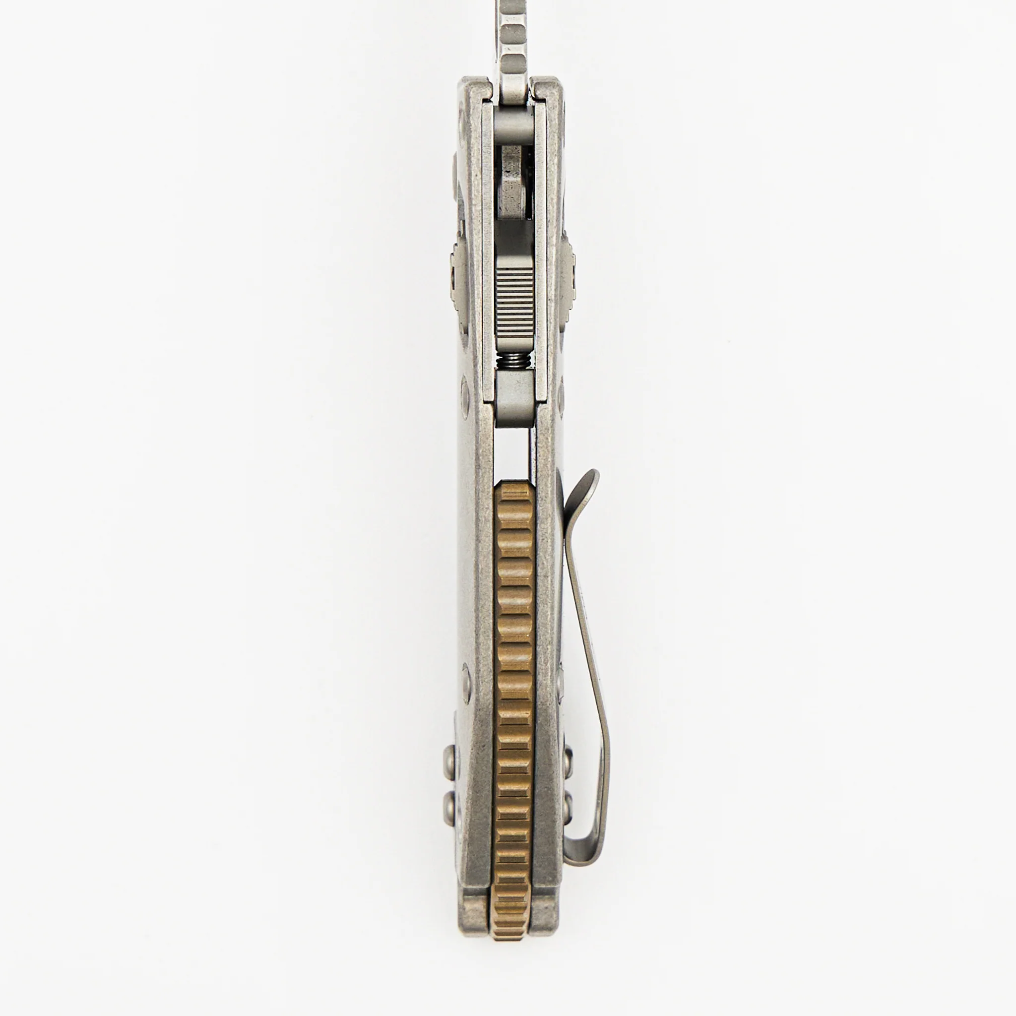 "Marfione Select" M-Stitch - RAM-LOK Stonewash Finish Slab Side Titanium W/ Bronze Accent 169MRL-10MS1 - Image 7
