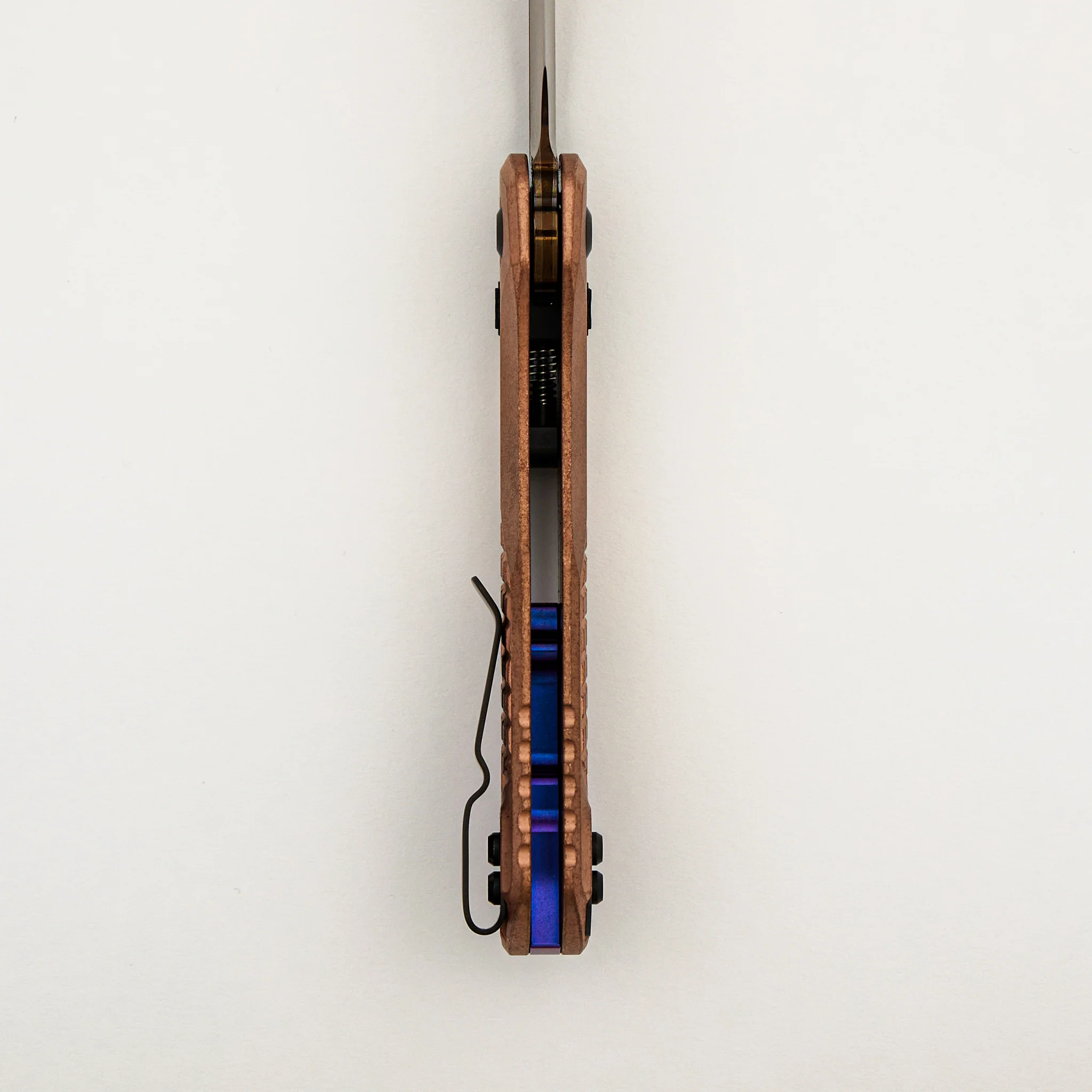 "Marfione Select" MSI - RAM-LOK - Blued Baker Forge Coppermai Stonewash Frag Pattern Copper W/ Purple Titanium Accent 210-16FRMS3 - Image 6