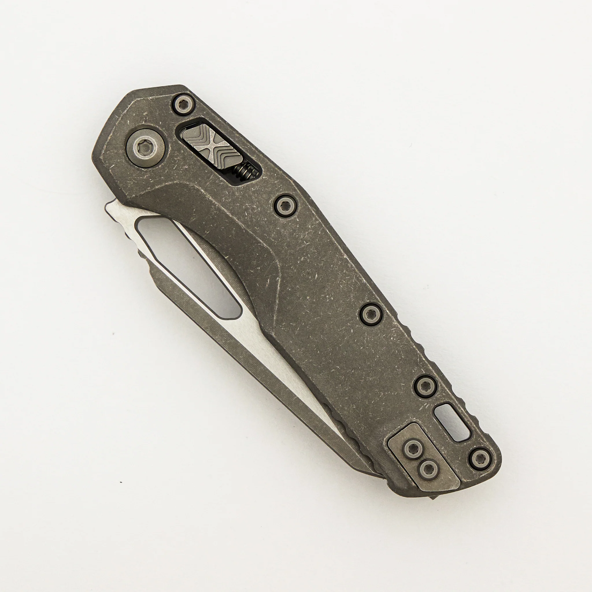 "Marfione Select" MSI - RAM-LOK - Partial Serrated Apocalyptic Finish Slab Side Titanium 210-11APMS1 - Image 3