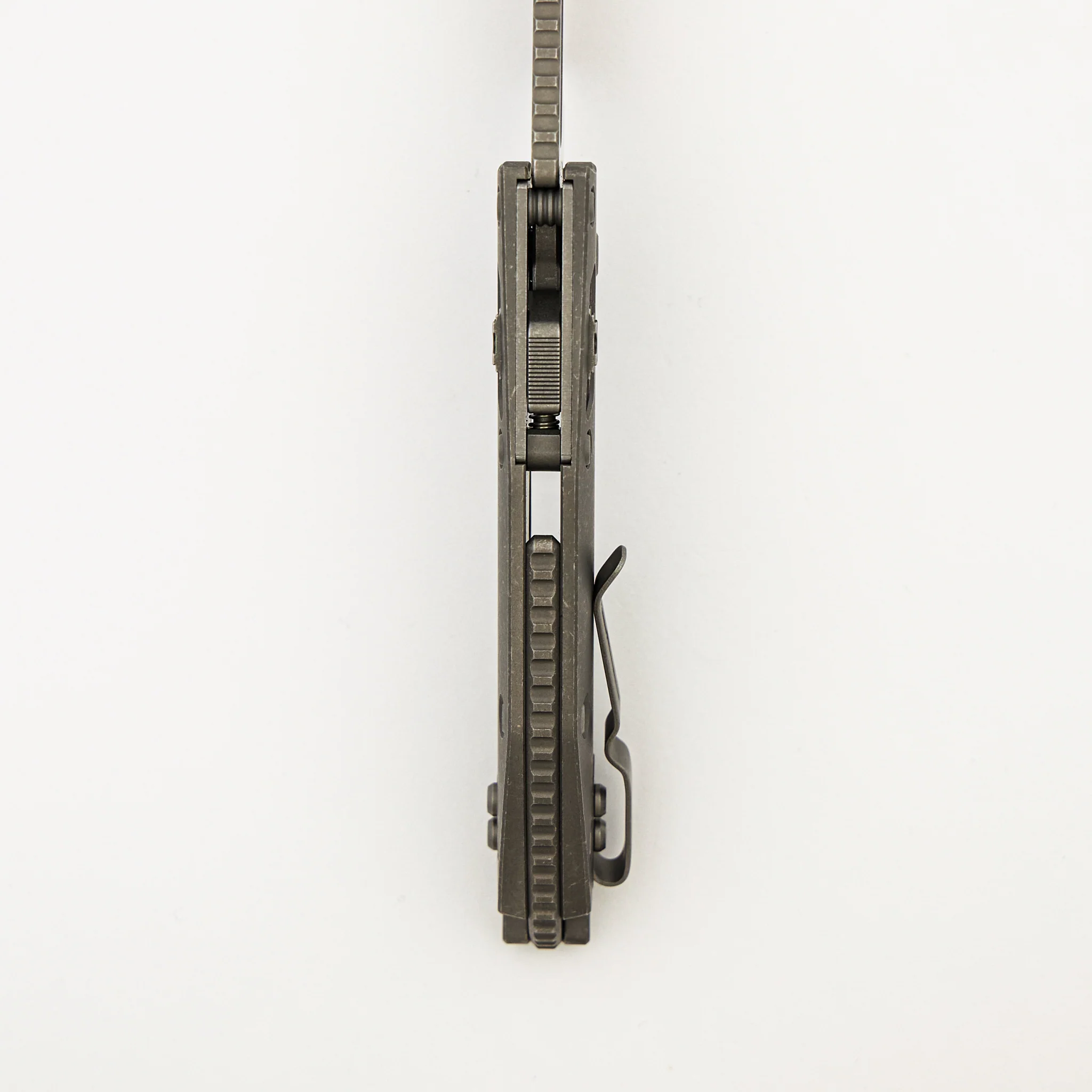 "Marfione Select" Stitch - RAM-LOK Partial Serrated Apocalyptic Finish Slab Side Titanium 169RL-11APMS1 - Image 7