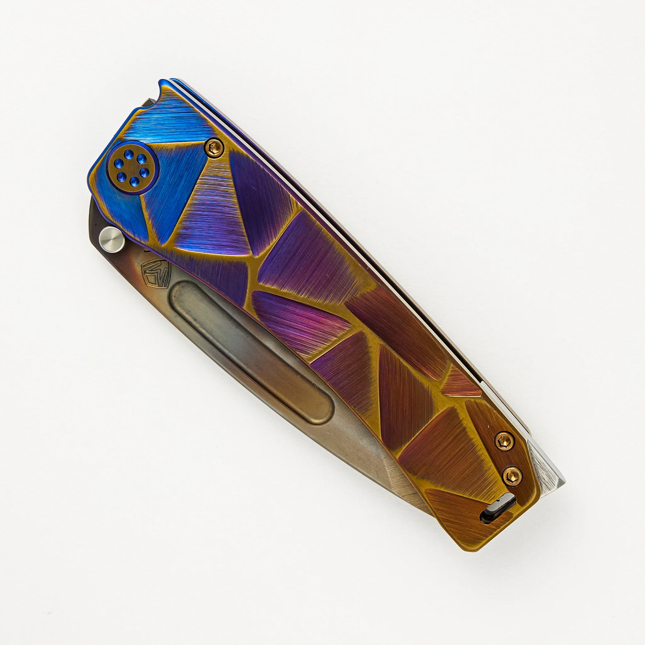 Marauder-H S45VN Vulcan Drop Point "Stained Glass" - Image 3