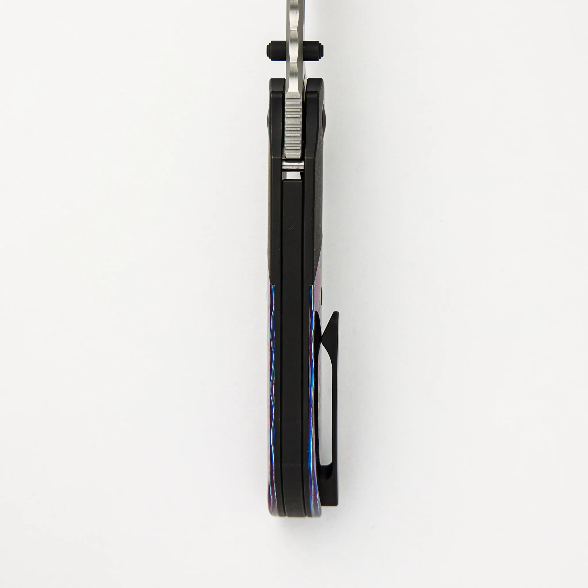 Mini Ultimatum - Hand Rub MagnaCut Blade Grind No. 1 - ZircuTi/Black PVD Titanium - Image 7