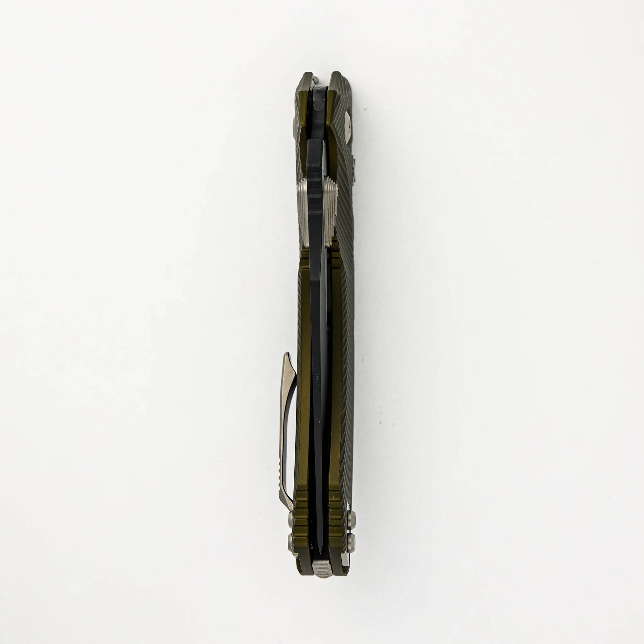 Amphibian - RAM-LOK S/E Black Partial Serrated Fluted OD Green Aluminum 137RL-2FLOD - Image 5