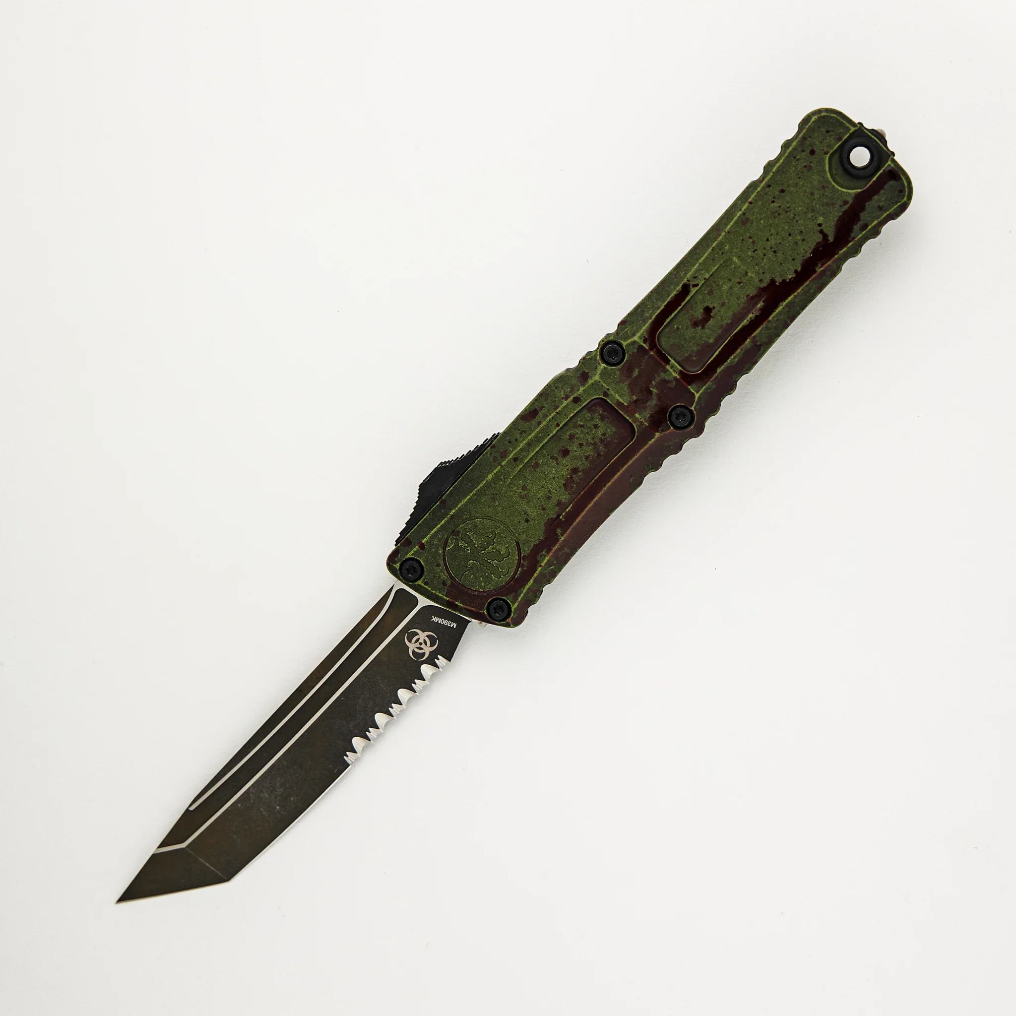 Combat Troodon T/E Gen III Outbreak Signature Series Deep Engraved Partial Serrated 1144-2 OBDS