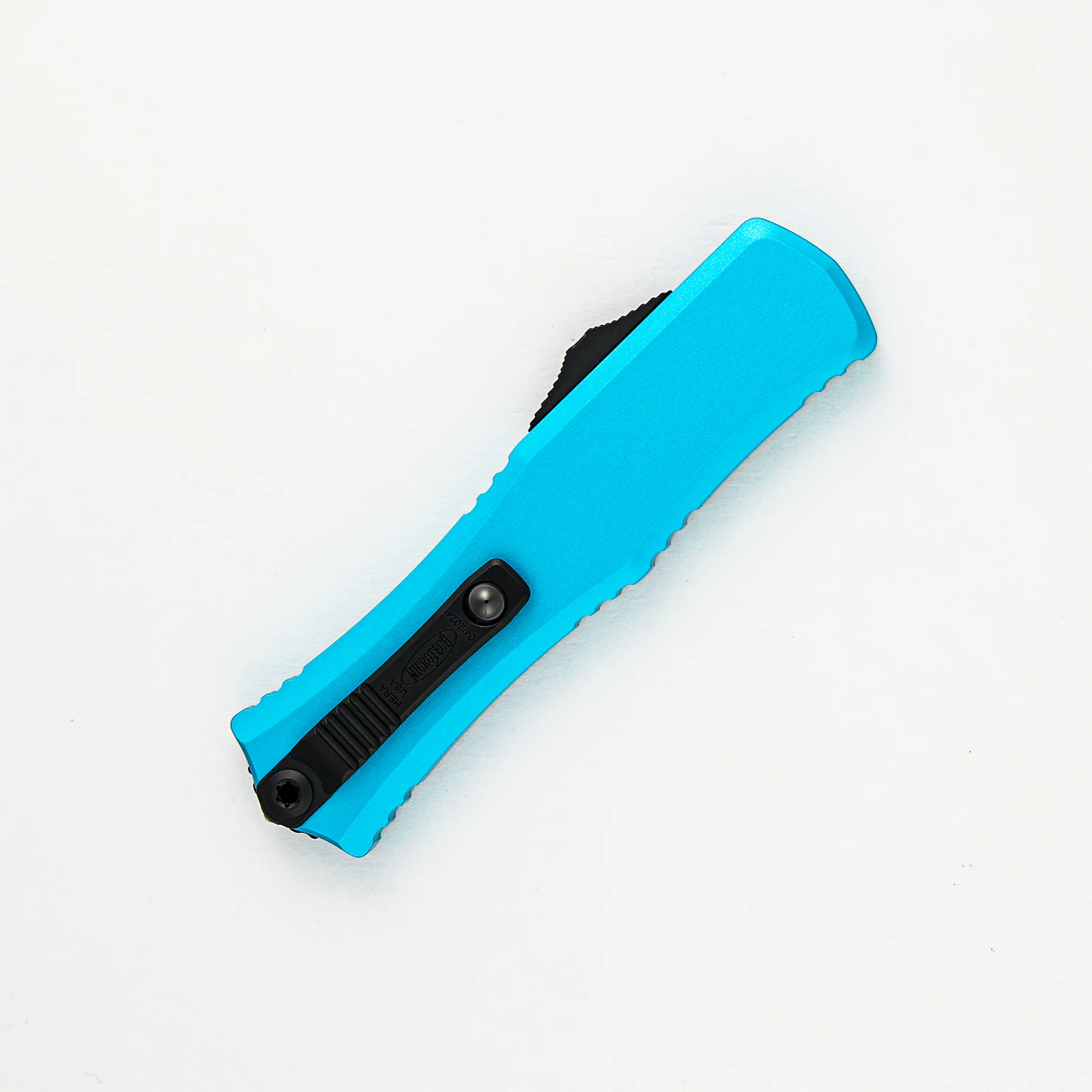 Mini Hera II Bayonet Turquoise Partial Serrated 1701M-2 TQ - Image 4