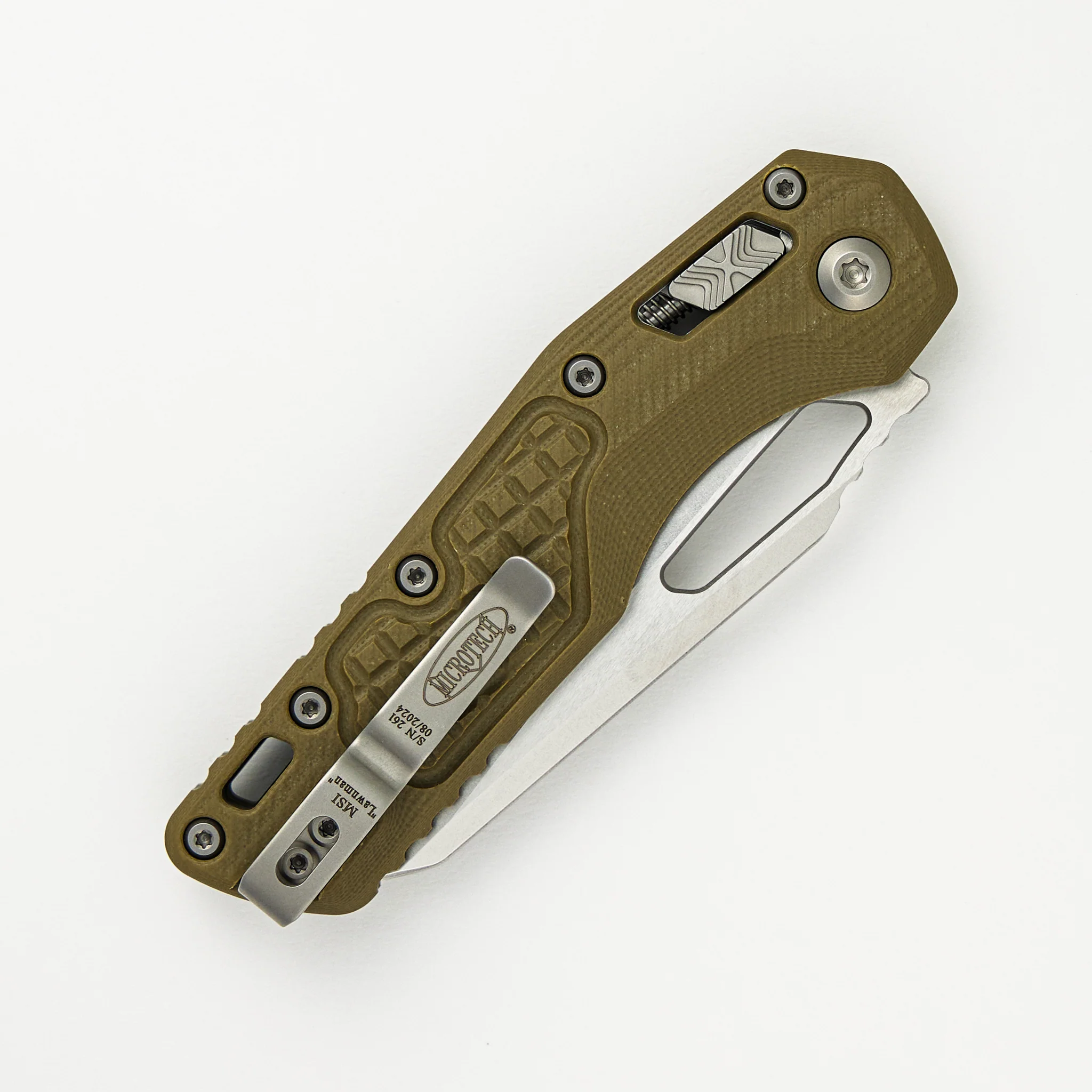 MSI S/E Frag G-10 OD Green "Lawnman" Stonewash Standard 210-10 FRGTODLM - Image 4